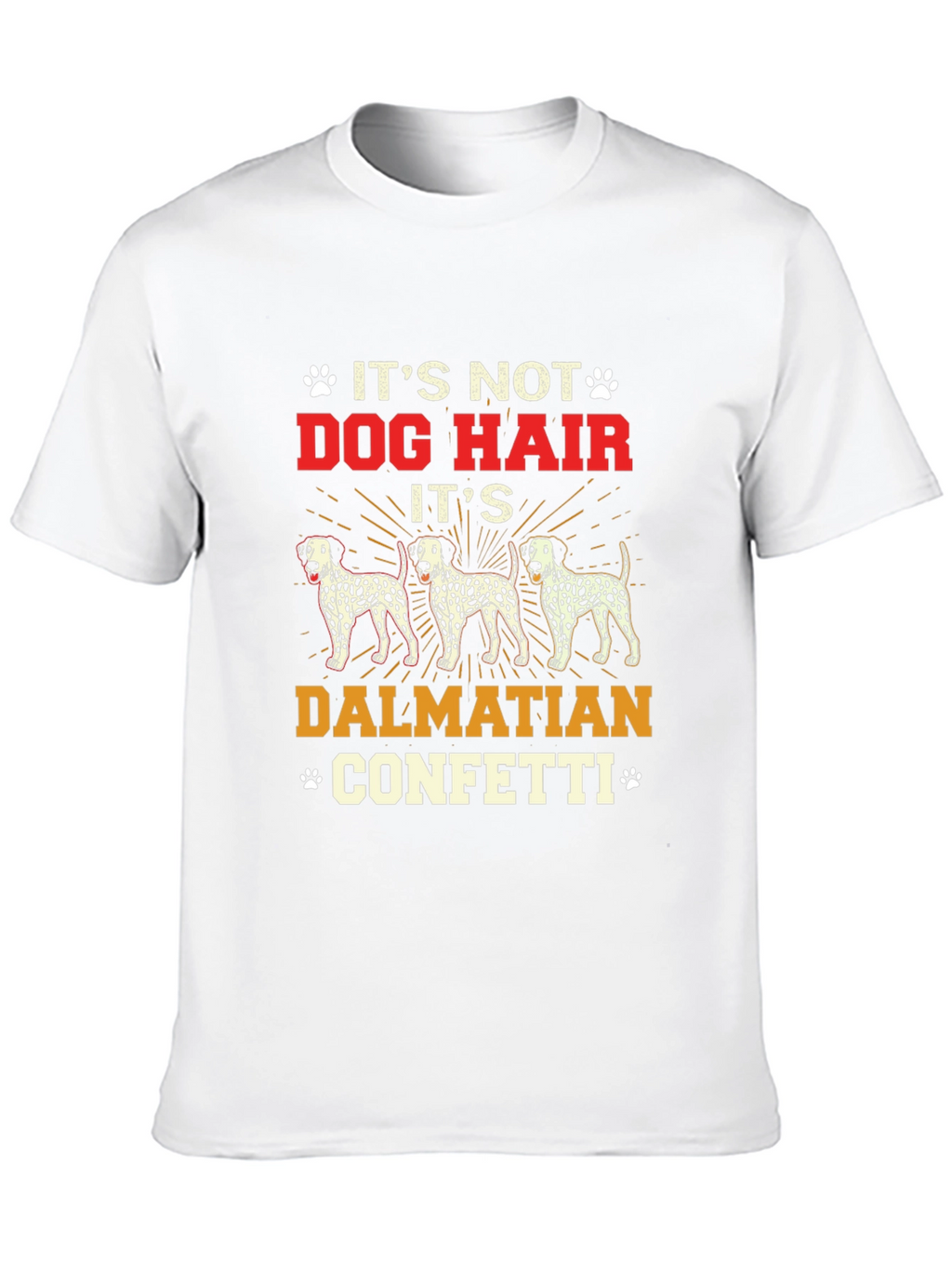 Dalmatian Confetti T-Shirt - Dog Lover Tee