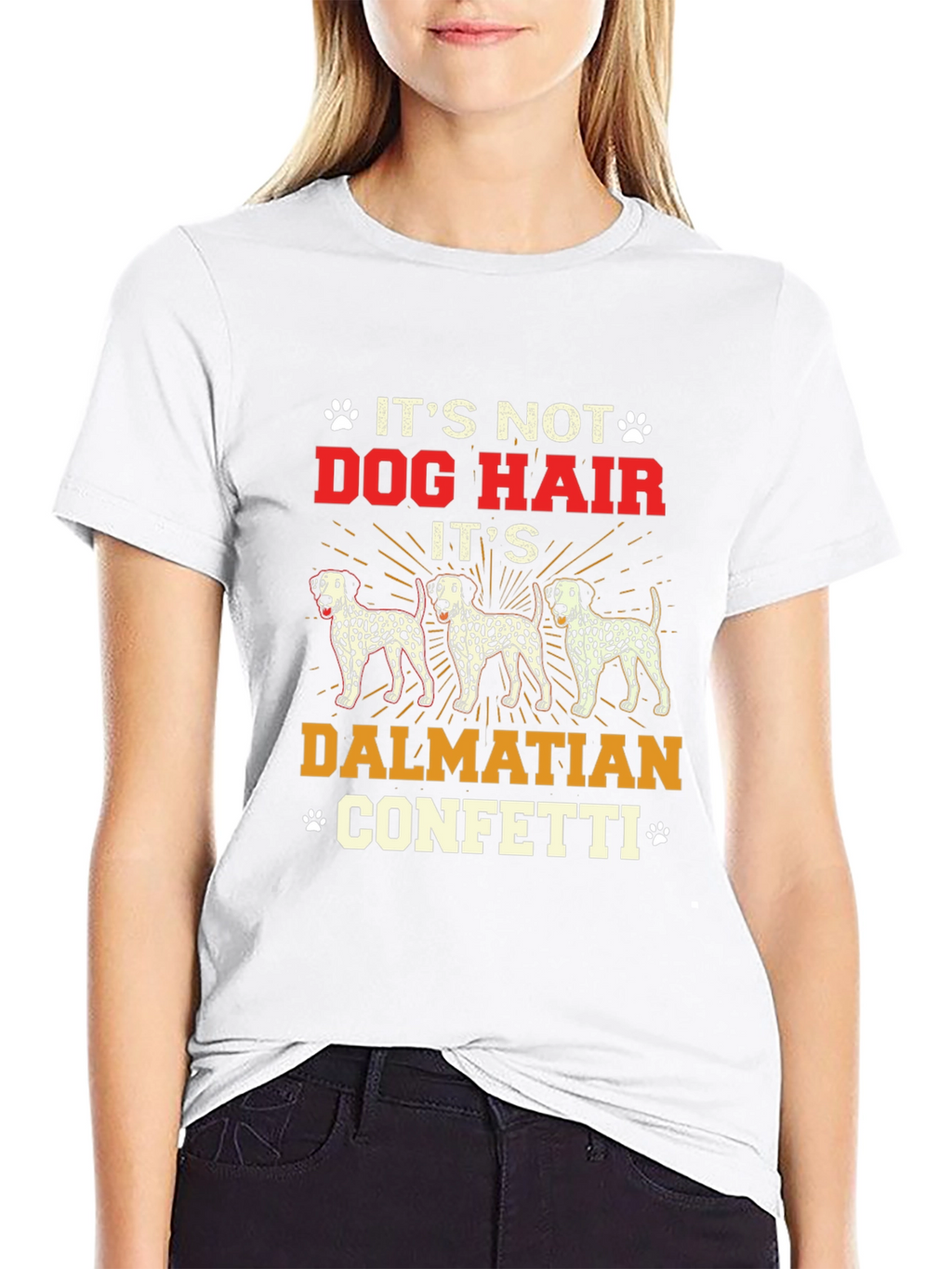 Dalmatian Confetti T-Shirt - Dog Lover Tee