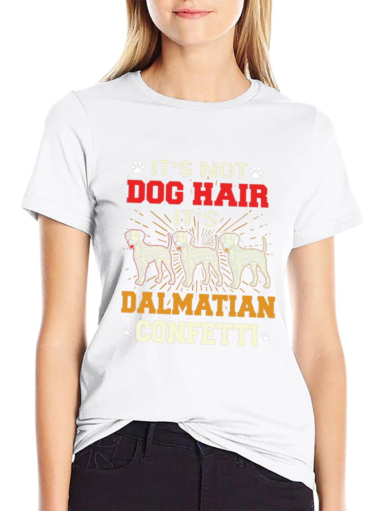 Dalmatian Confetti T-Shirt - Dog Lover Tee