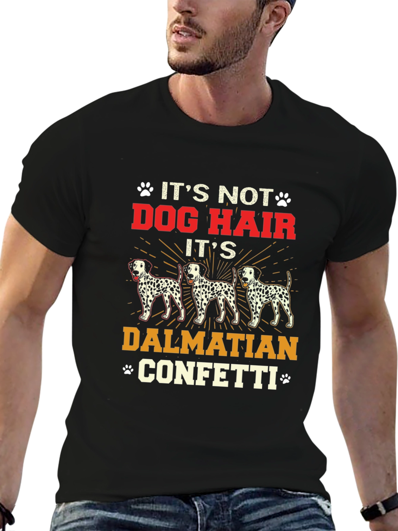 Dalmatian Confetti T-Shirt - Dog Lover Tee