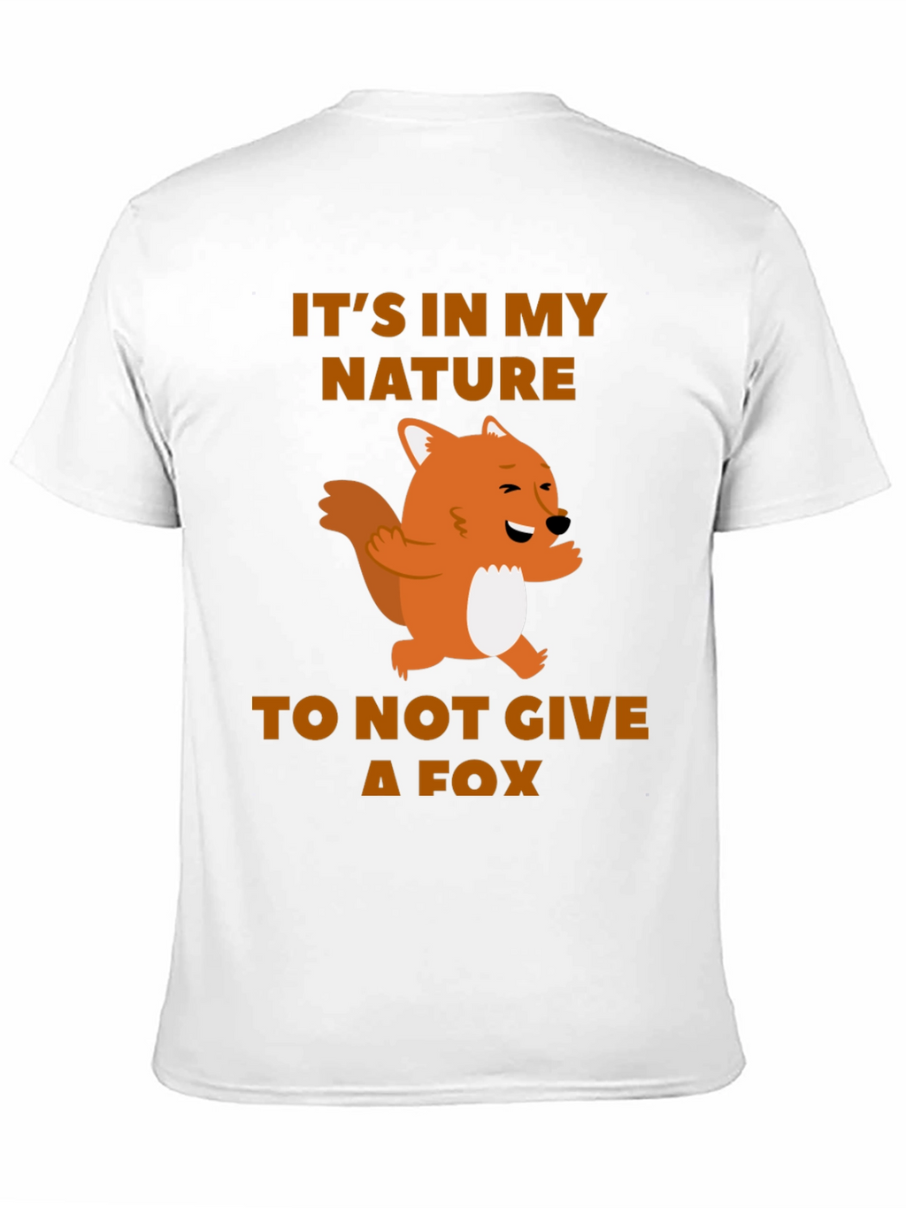Funny Fox Graphic T-Shirt - Its In My Nature