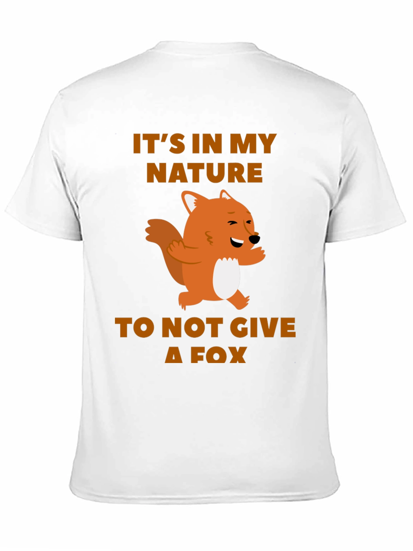 Funny Fox Graphic T-Shirt - Its In My Nature