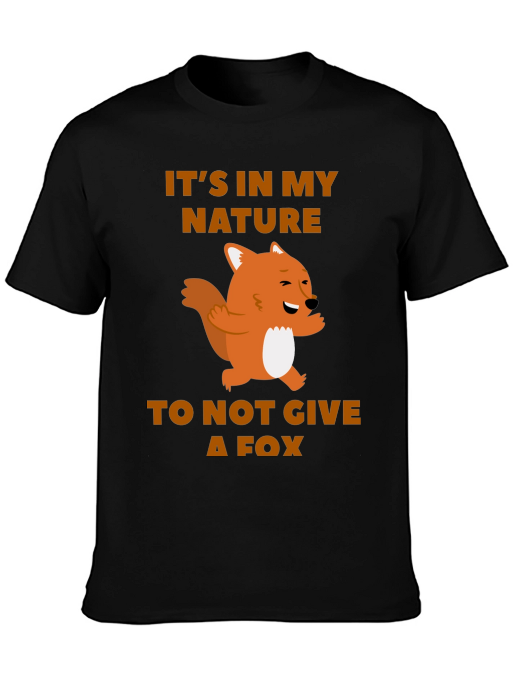 Funny Fox Graphic T-Shirt - Its In My Nature