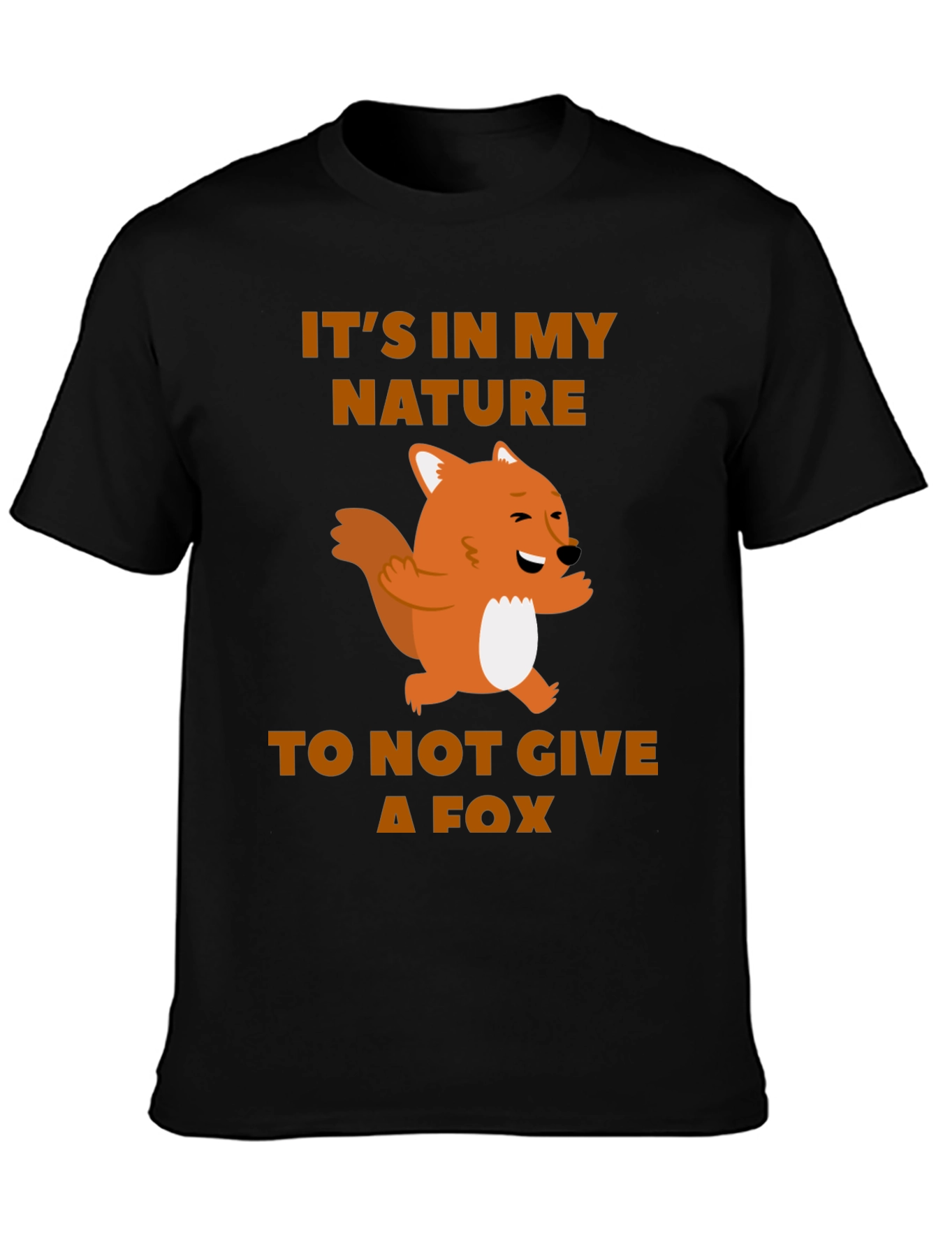 Funny Fox Graphic T-Shirt - Its In My Nature