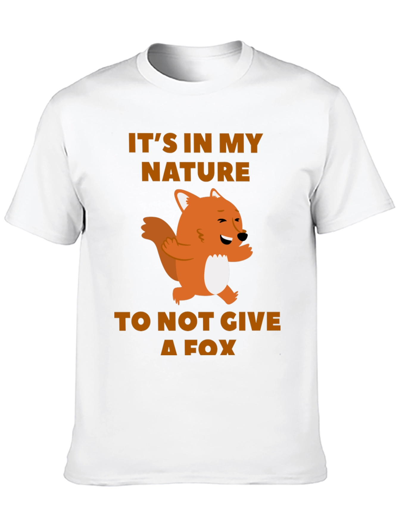 Funny Fox Graphic T-Shirt - Its In My Nature