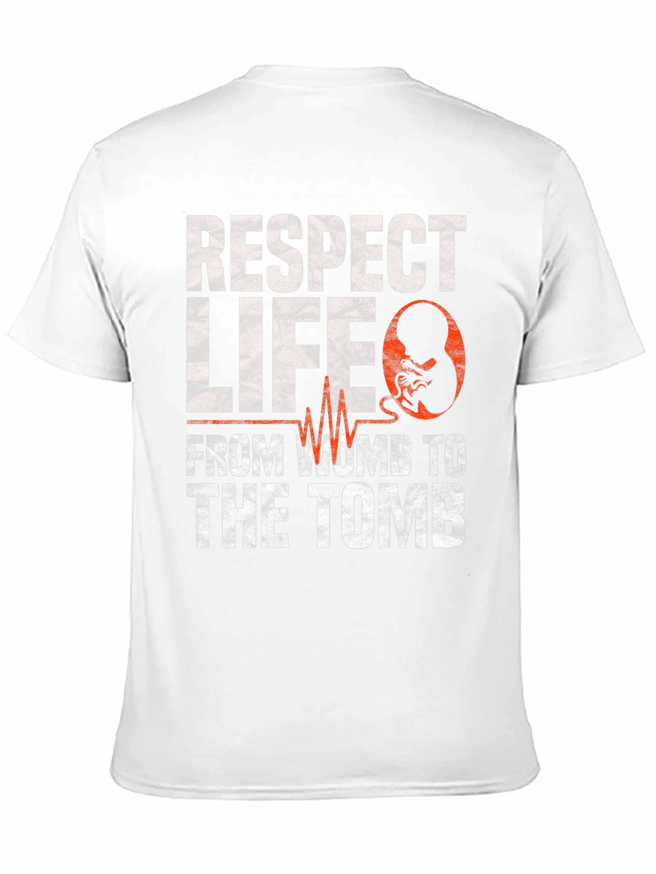 Respect Life From Womb to Tomb Pro-Life T-Shirt