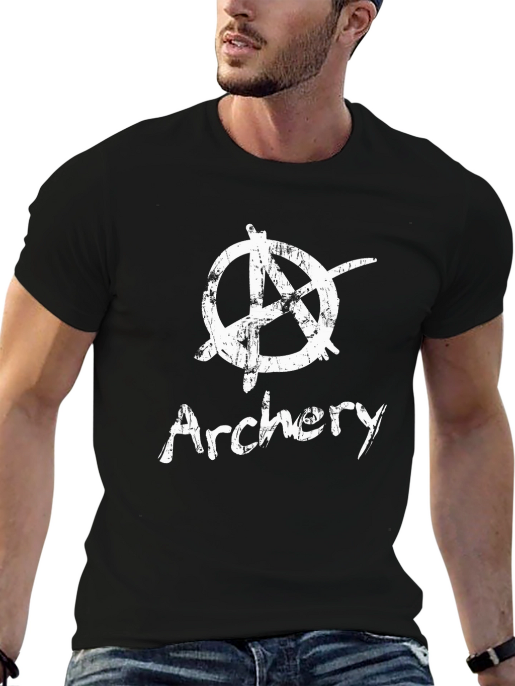 Archery Anarchy T-Shirt - Grunge Style
