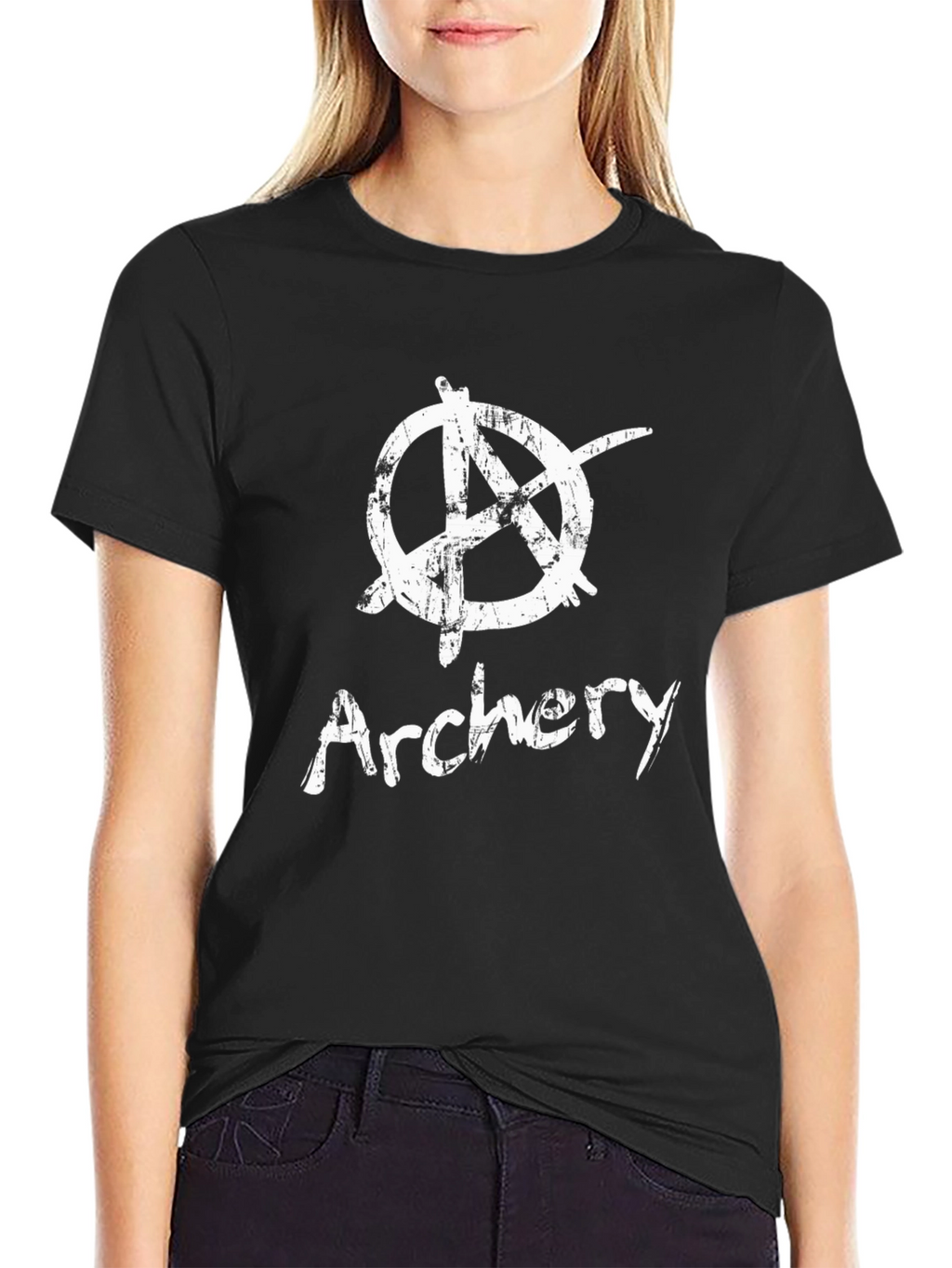 Archery Anarchy T-Shirt - Grunge Style