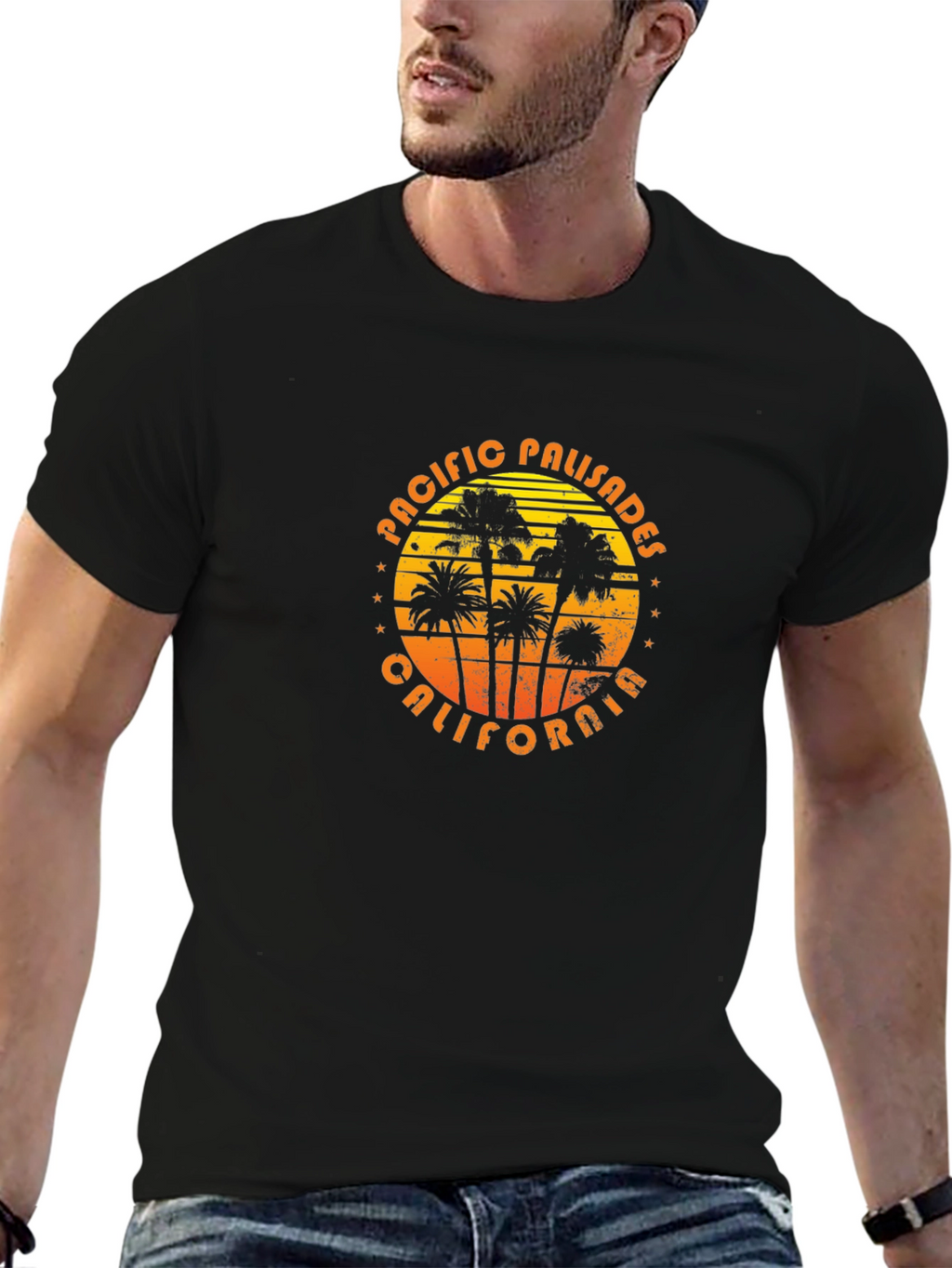 Pacific Palisades California Graphic T-Shirt