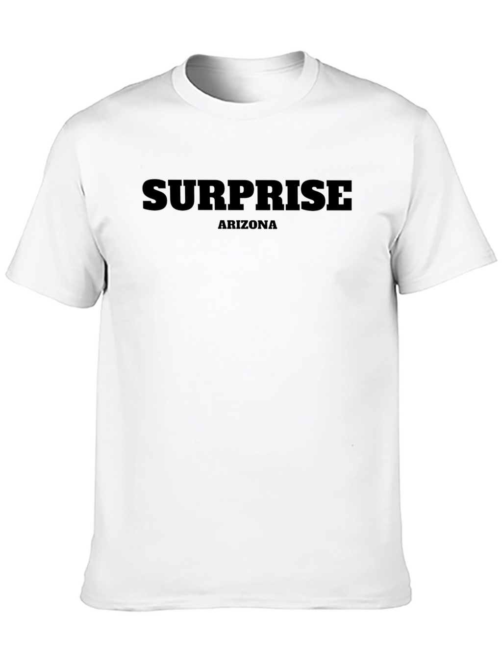 Surprise Arizona Black Graphic T-Shirt