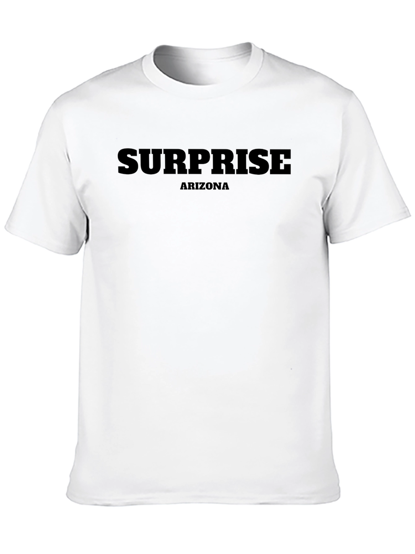 Surprise Arizona Black Graphic T-Shirt