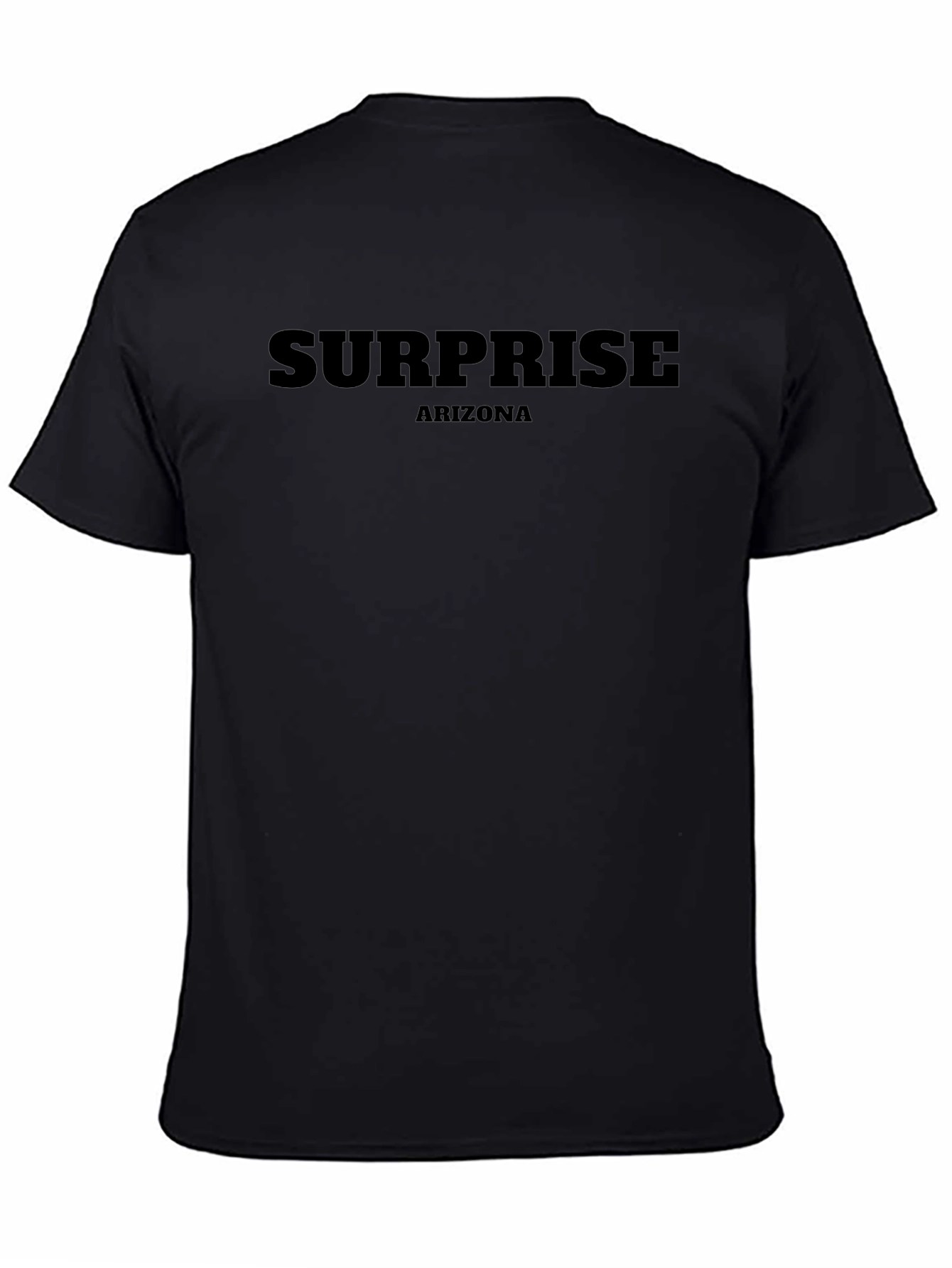 Surprise Arizona Black Graphic T-Shirt