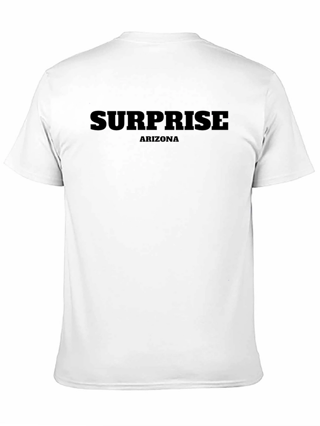Surprise Arizona Black Graphic T-Shirt