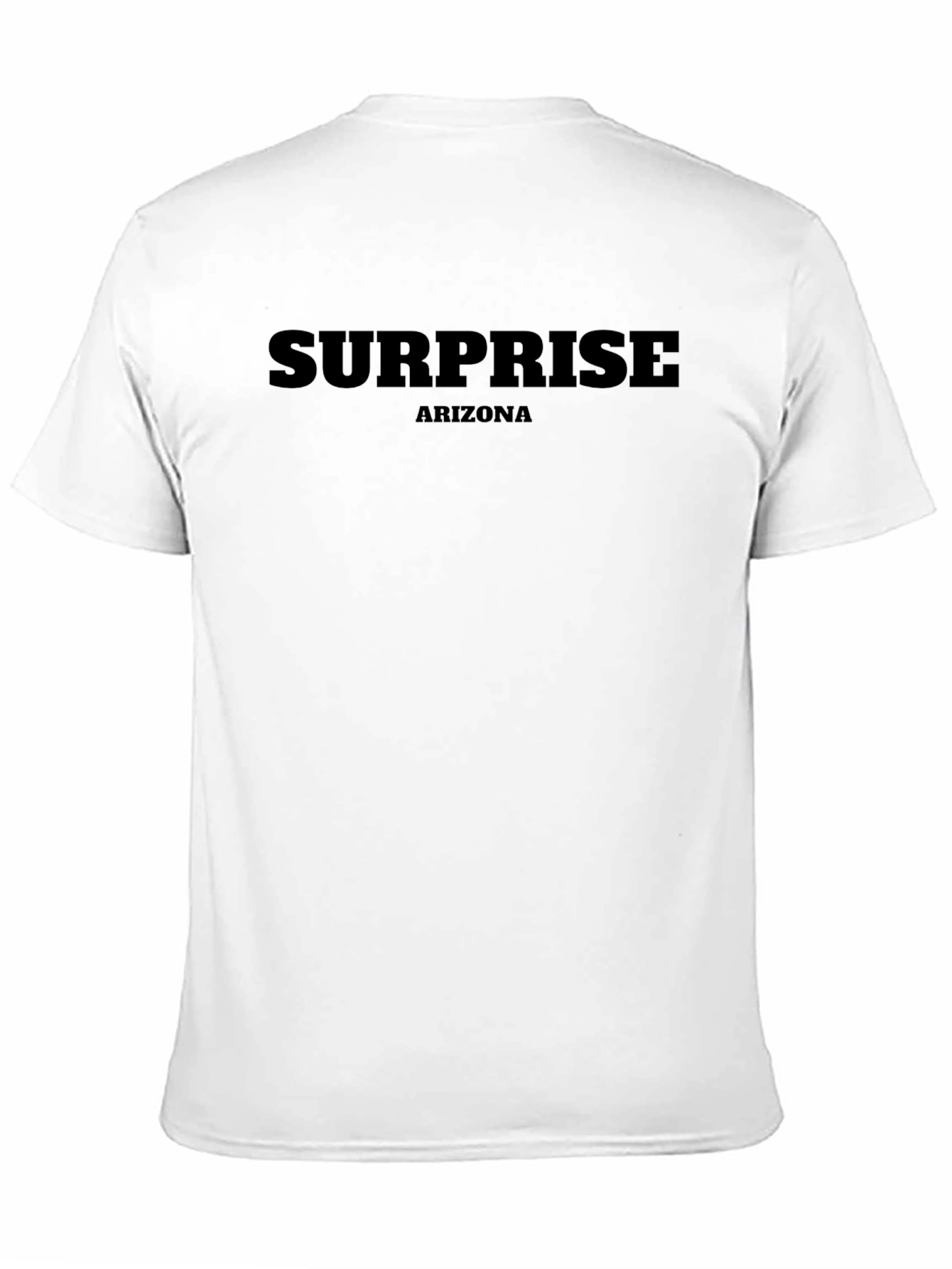 Surprise Arizona Black Graphic T-Shirt