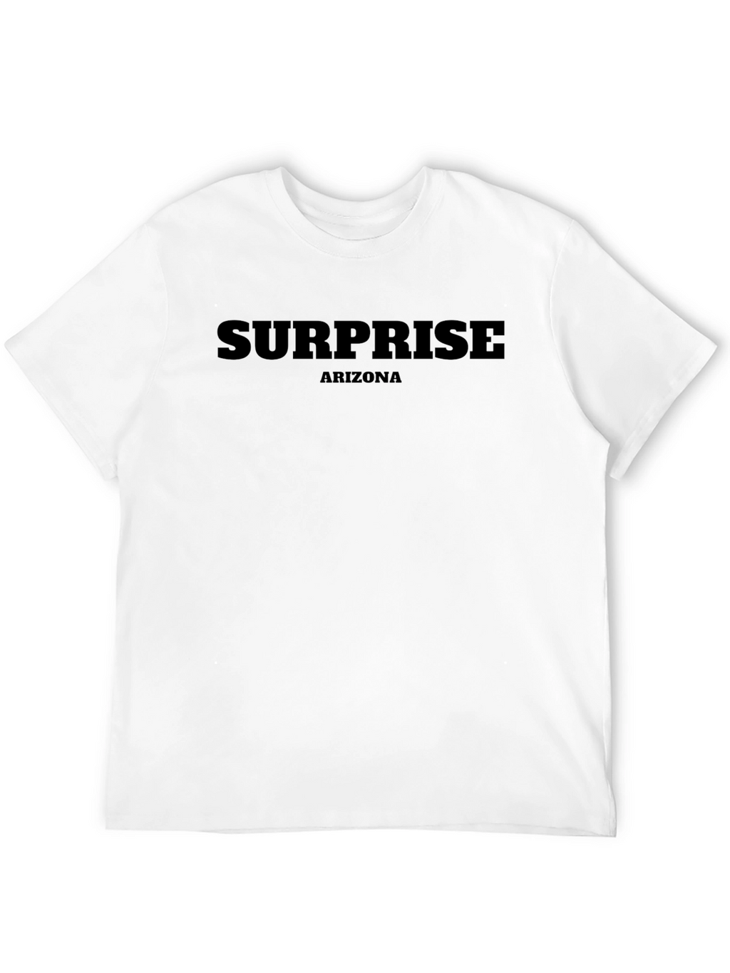 Surprise Arizona Black Graphic T-Shirt