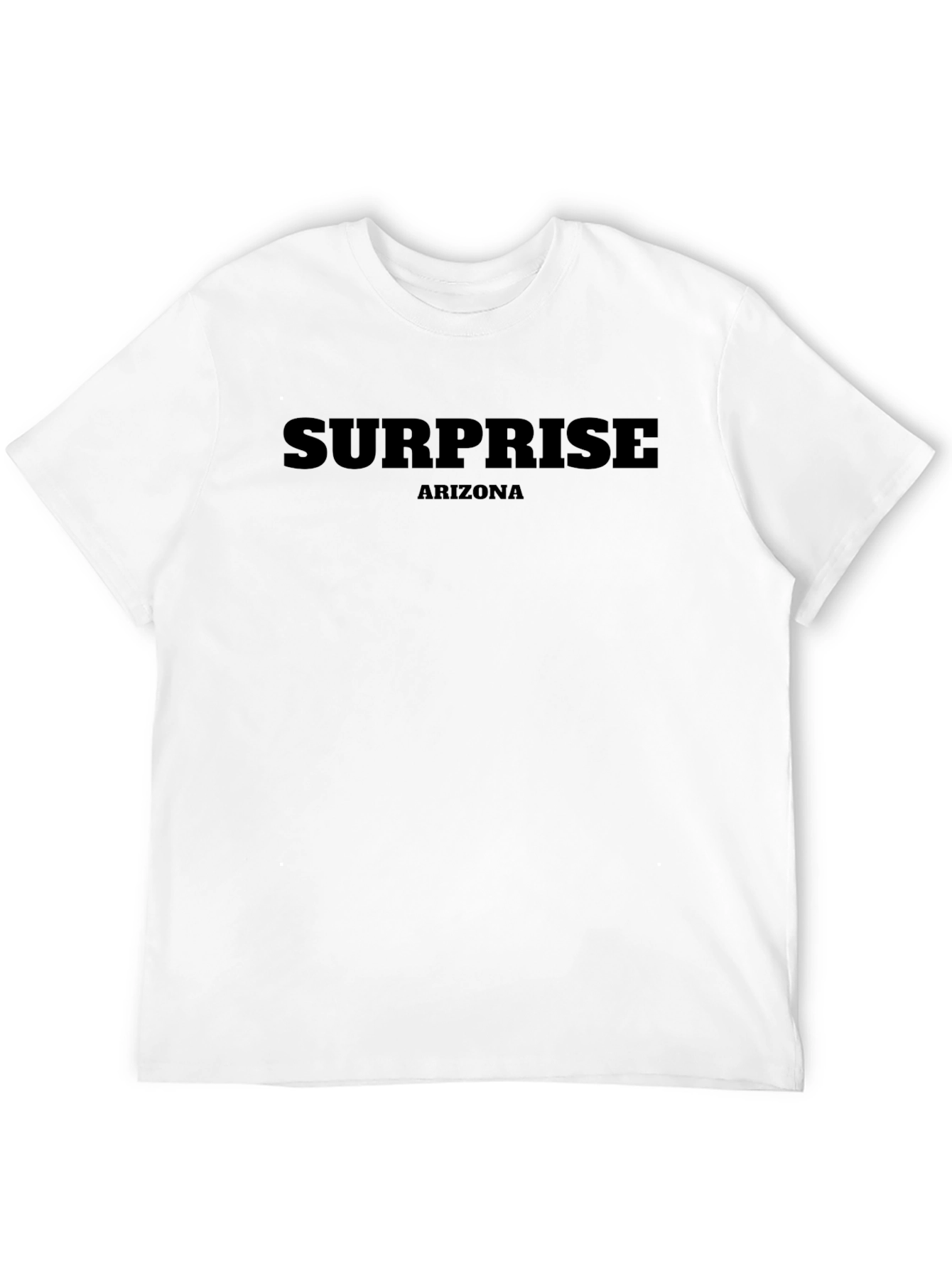 Surprise Arizona Black Graphic T-Shirt