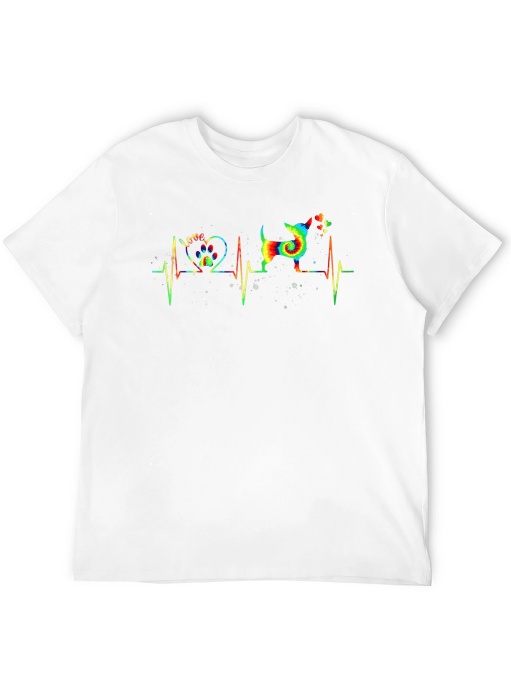 Dog Love Heartbeat T-Shirt