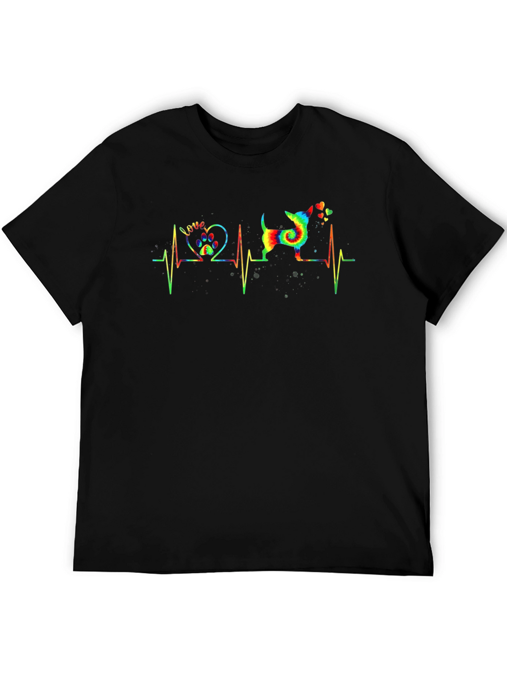 Dog Love Heartbeat T-Shirt