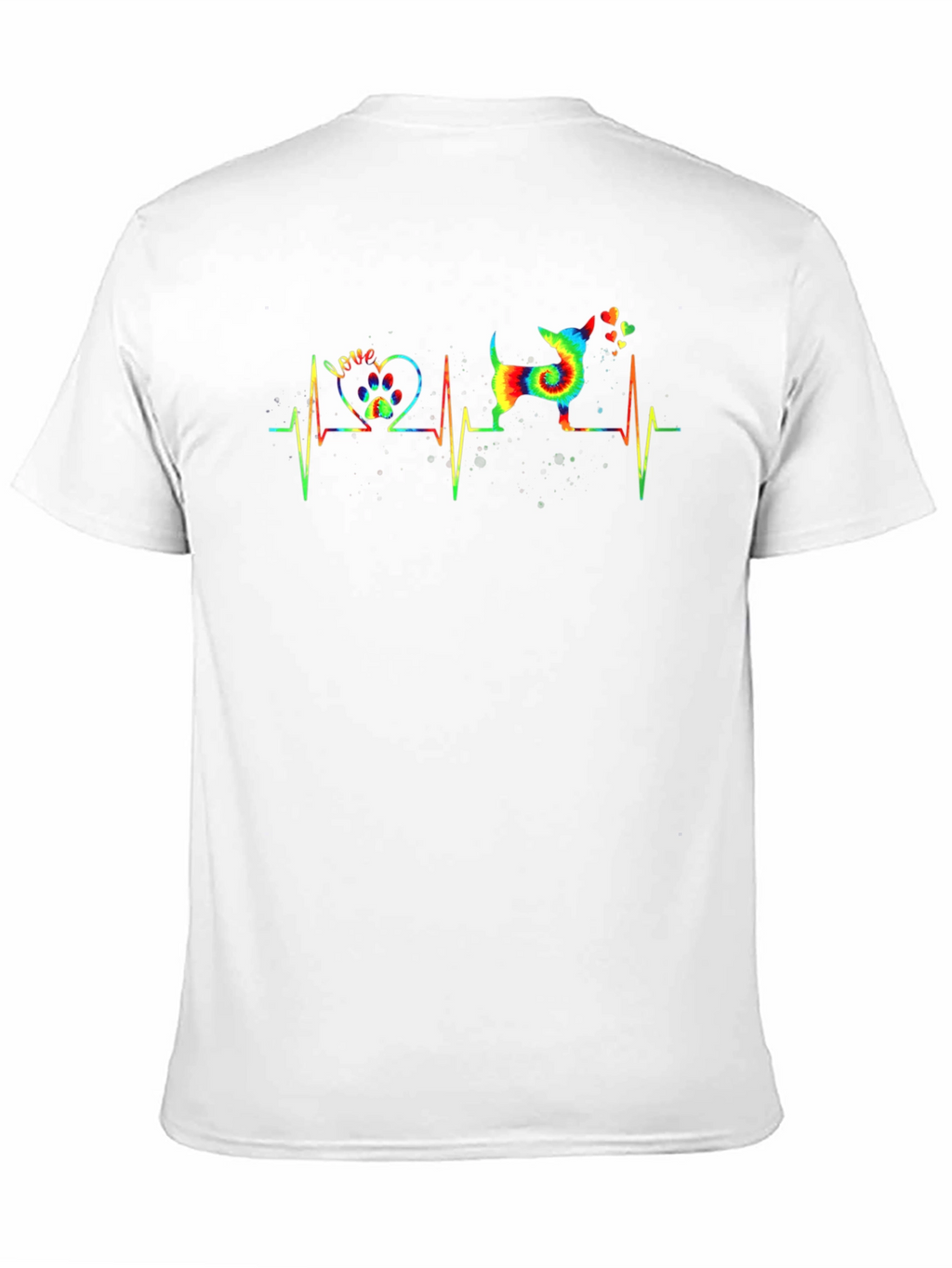 Dog Love Heartbeat T-Shirt