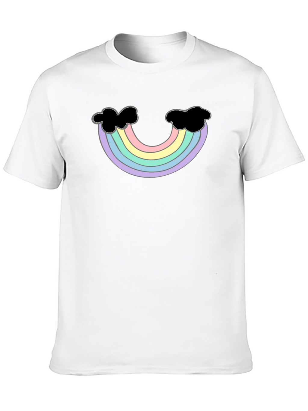 Pastel Rainbow T-Shirt - Unique Design