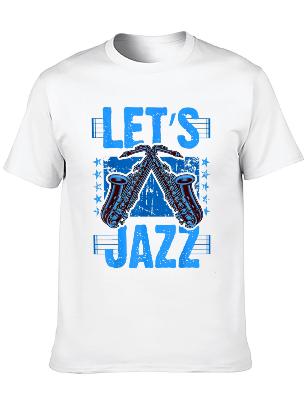 Lets Jazz Graphic Tee - Music Lover T-Shirt