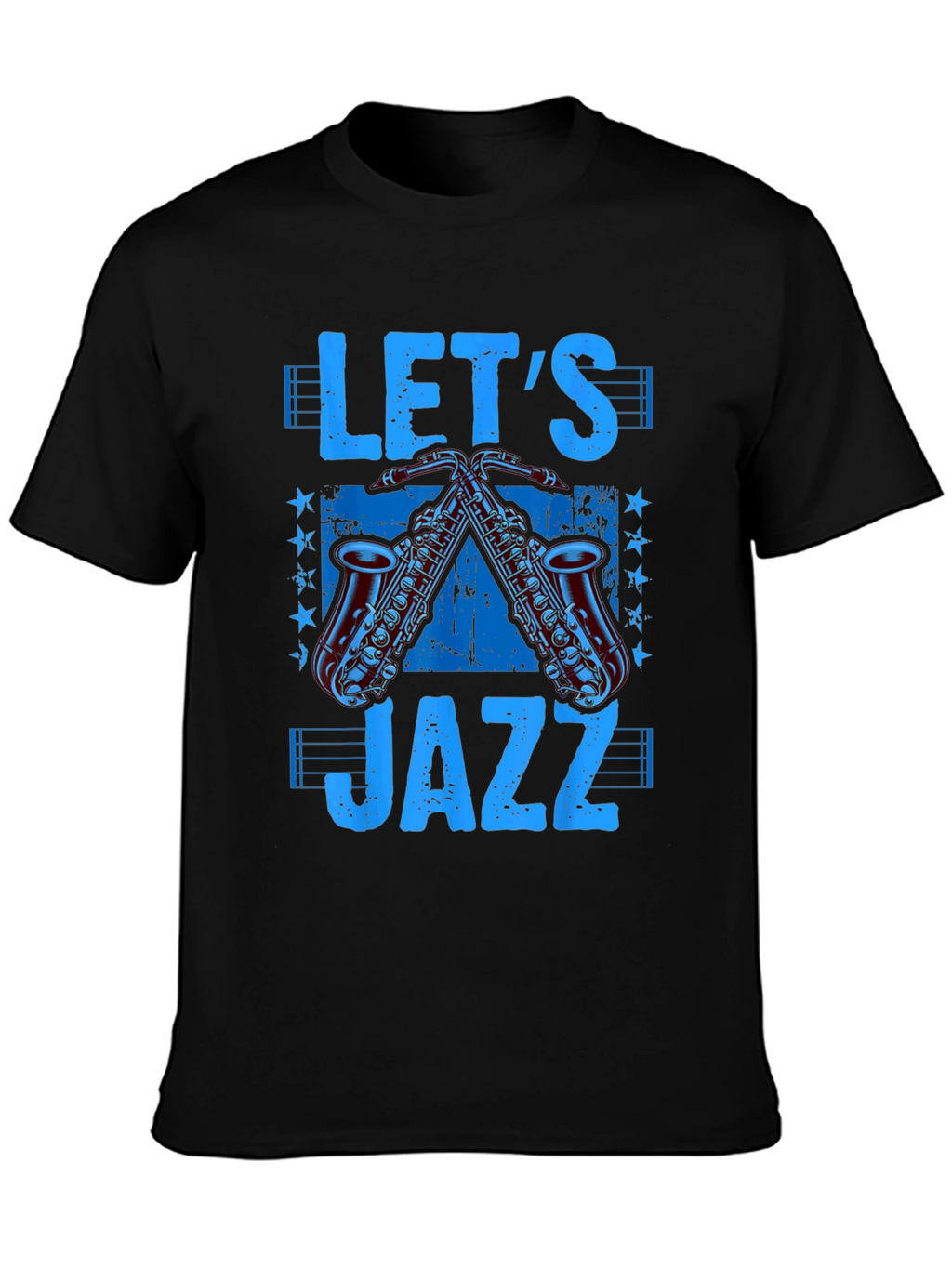 Lets Jazz Graphic Tee - Music Lover T-Shirt