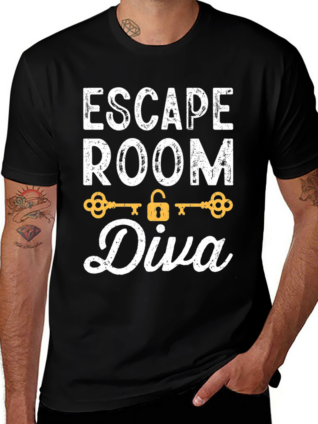 Escape Room Diva T-Shirt - Puzzle Master Tee