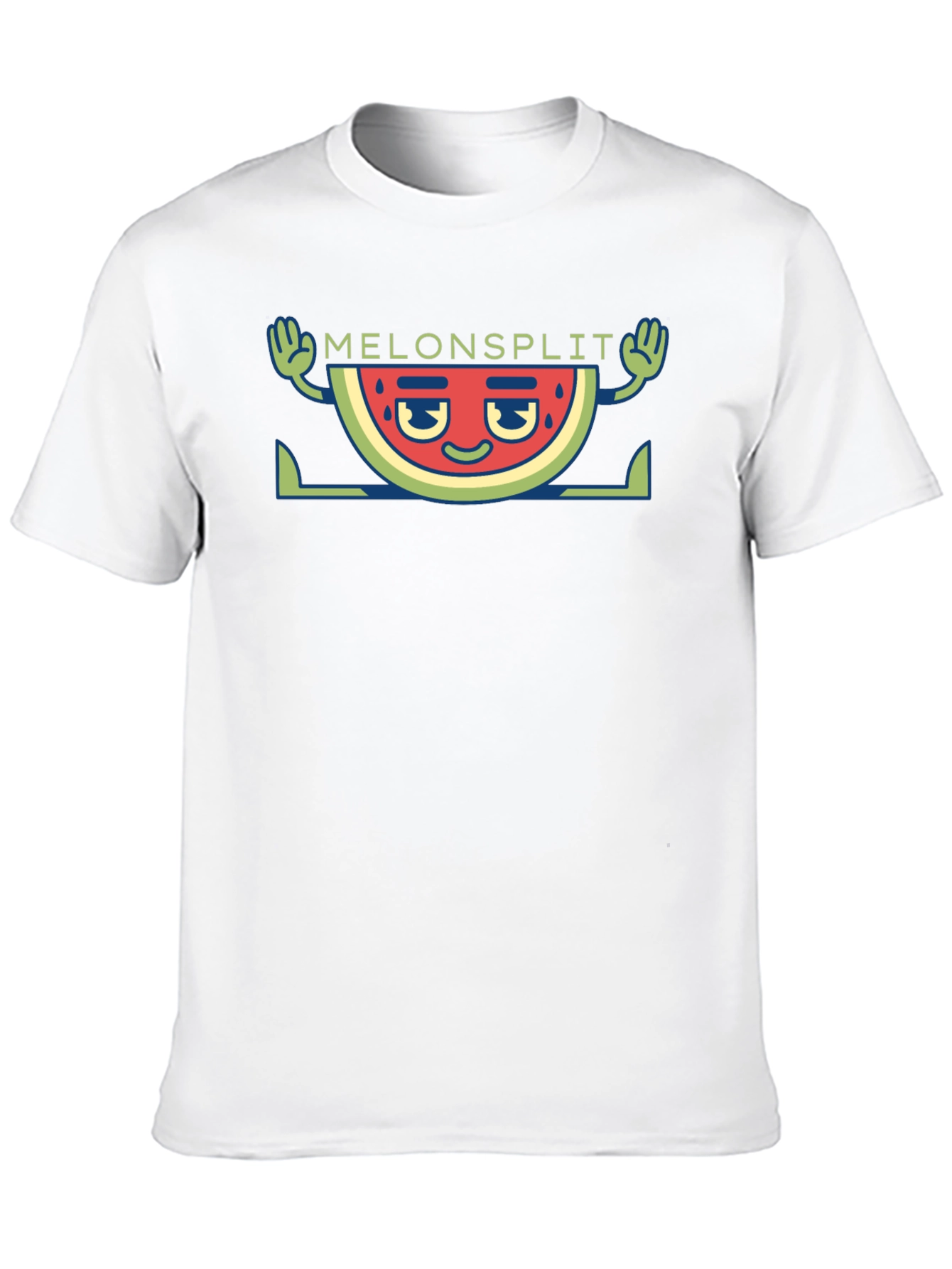 Melonsplit Graphic Tee - Cool Watermelon Design