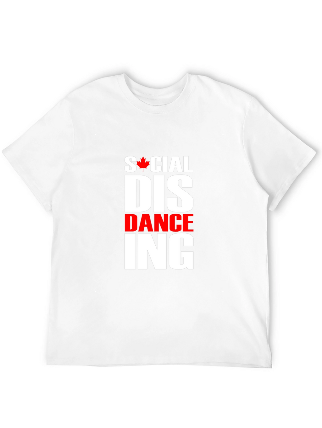 Social Dance-ing Funny Black Graphic T-Shirt