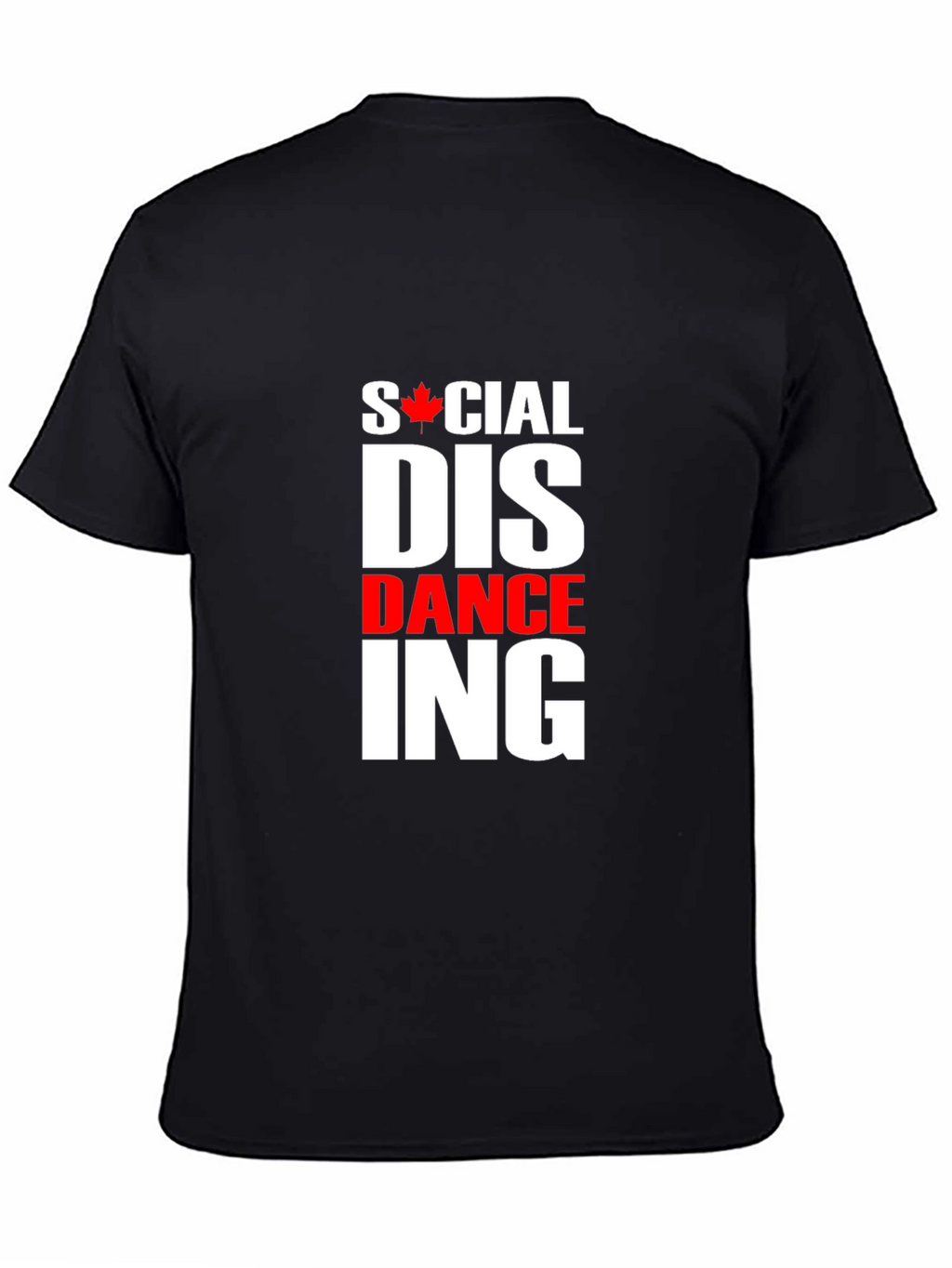 Social Dance-ing Funny Black Graphic T-Shirt