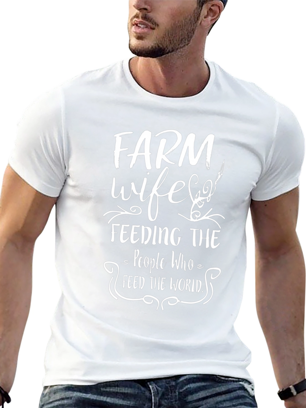 Farm Wife T-Shirt - Feeding the World Tee