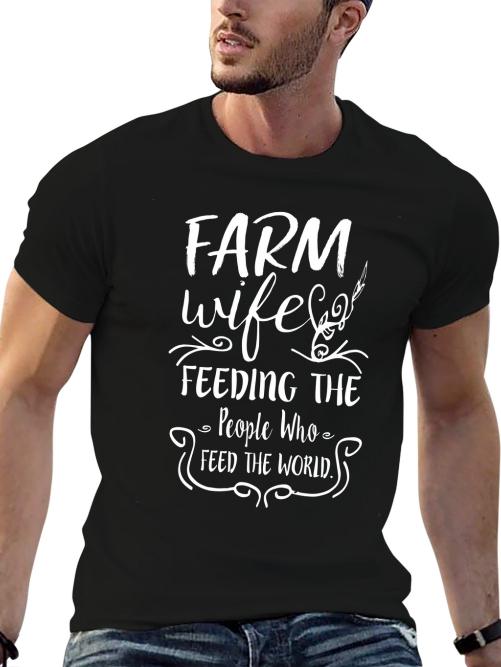Farm Wife T-Shirt - Feeding the World Tee