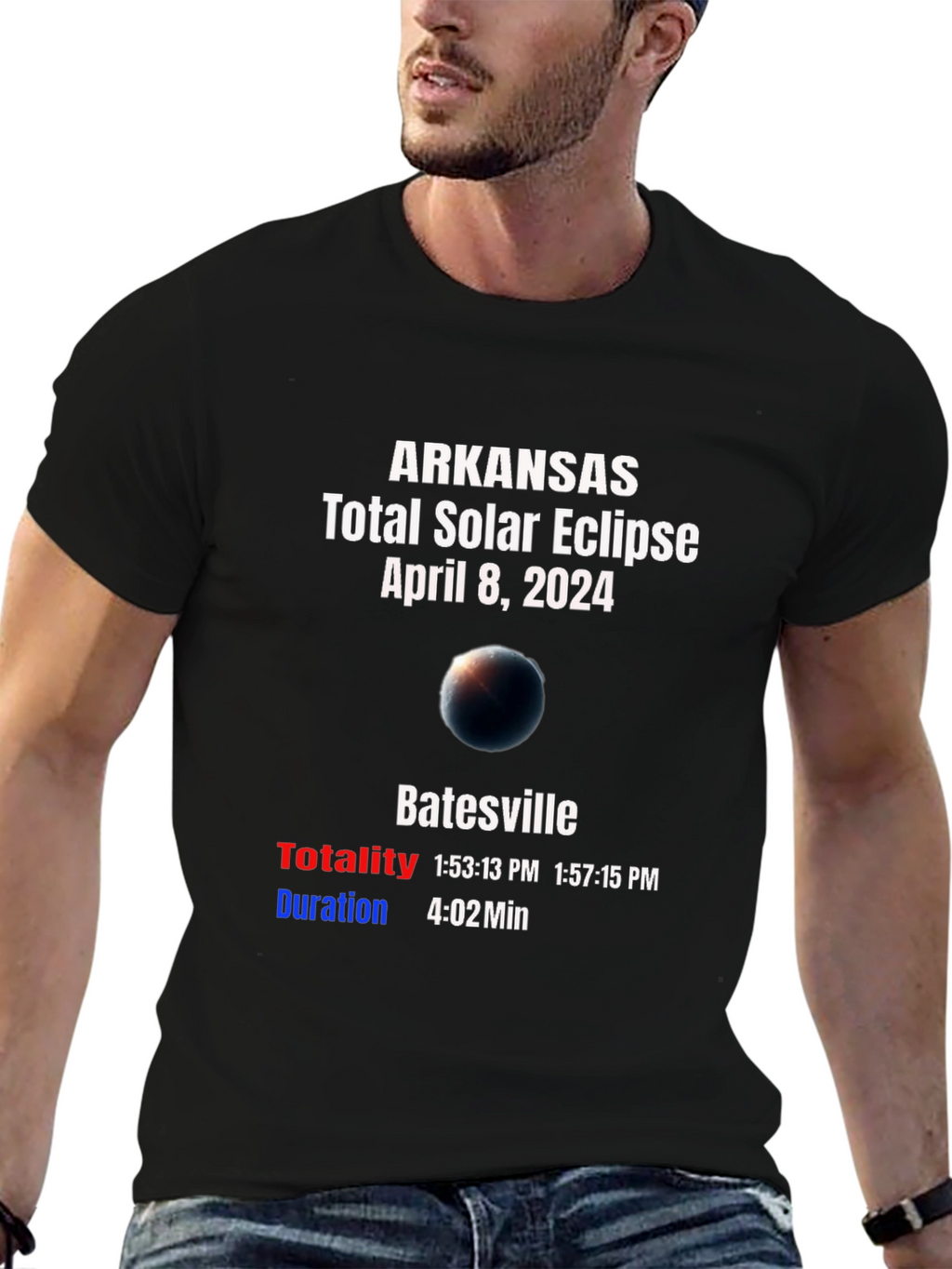Arkansas Solar Eclipse 2024 T-Shirt