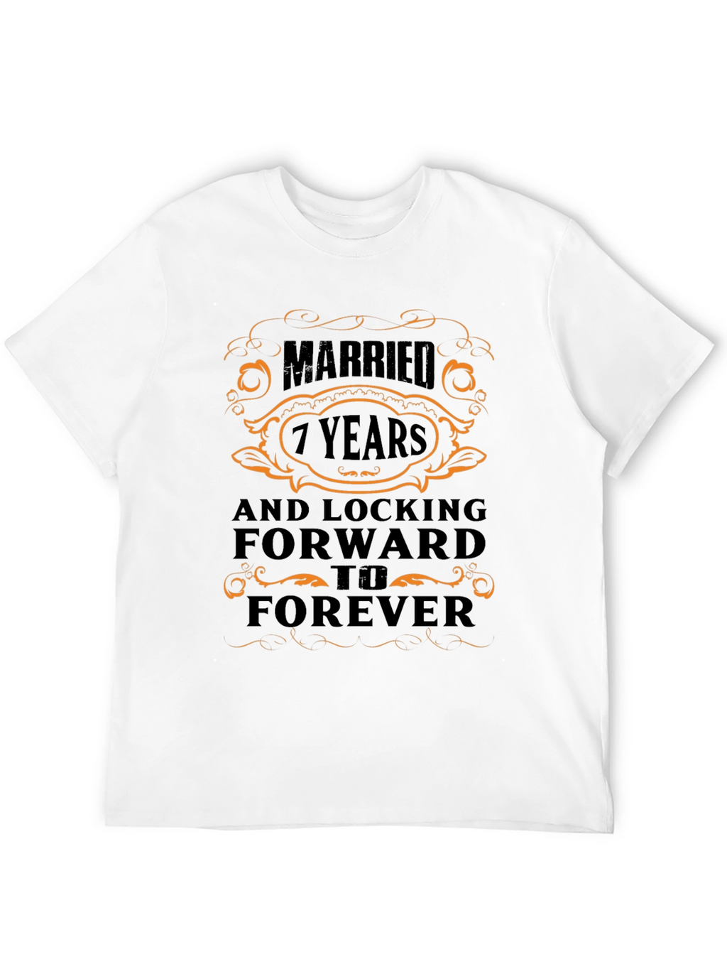 Married 7 Years Anniversary T-Shirt - Forever