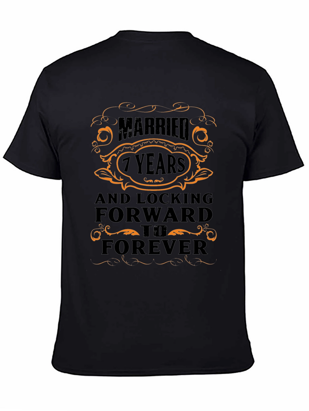 Married 7 Years Anniversary T-Shirt - Forever
