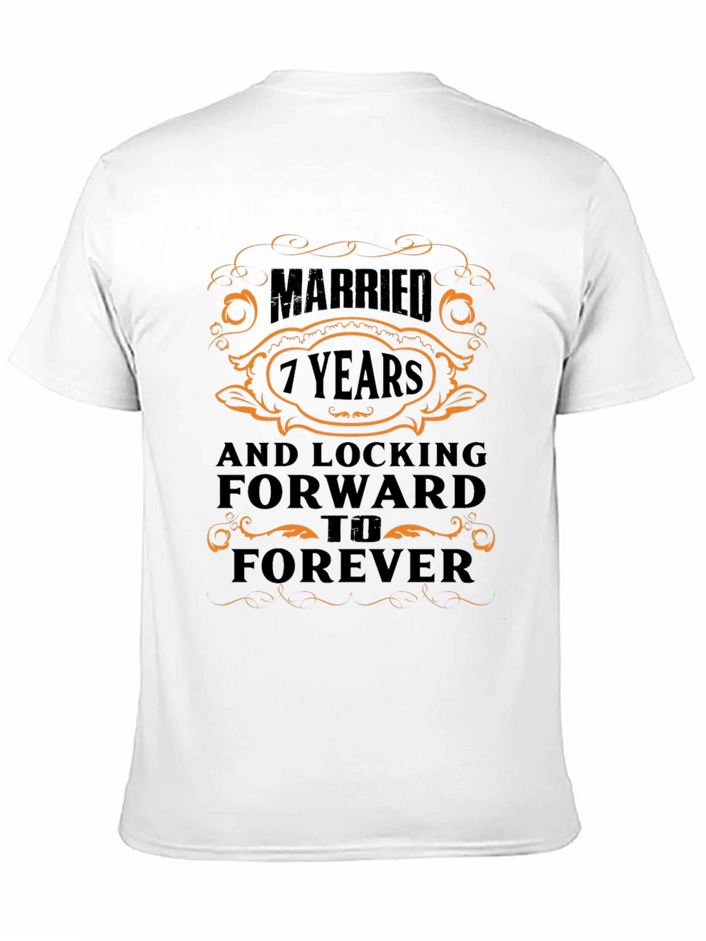Married 7 Years Anniversary T-Shirt - Forever