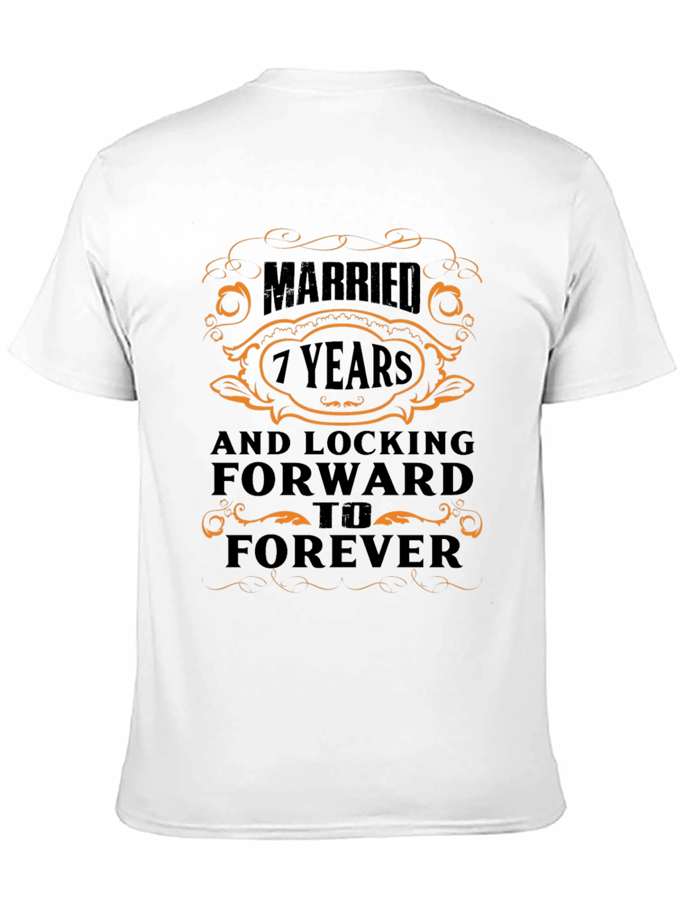 Married 7 Years Anniversary T-Shirt - Forever