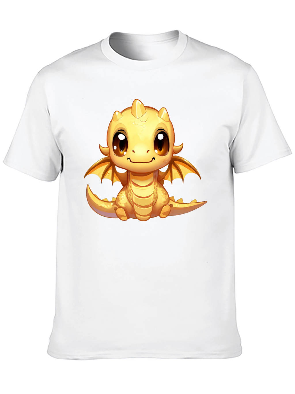 Cute Dragon Graphic T-Shirt - Fun Fantasy Apparel
