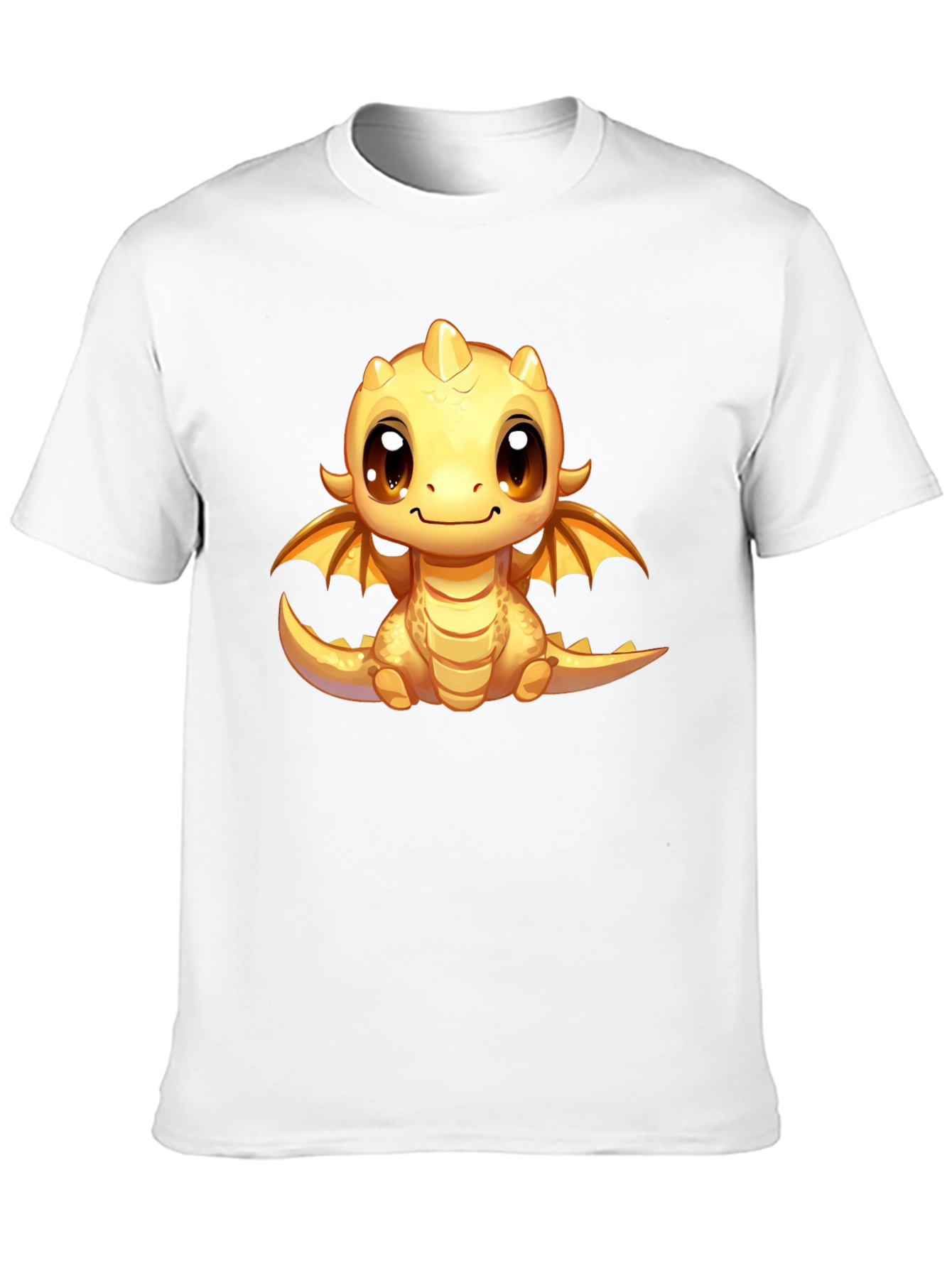 Cute Dragon Graphic T-Shirt - Fun Fantasy Apparel
