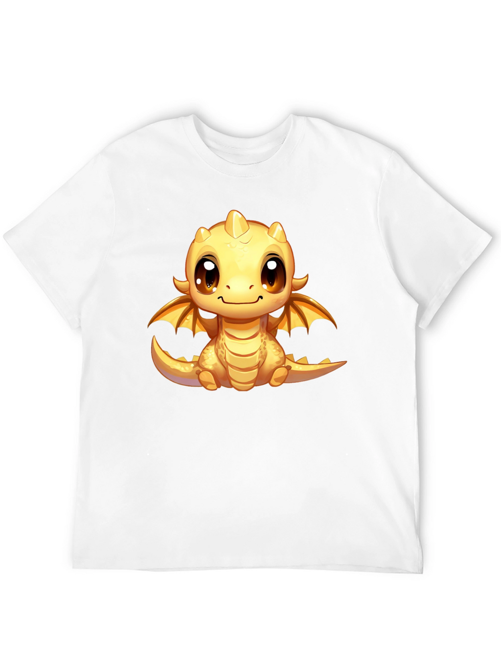 Cute Dragon Graphic T-Shirt - Fun Fantasy Apparel