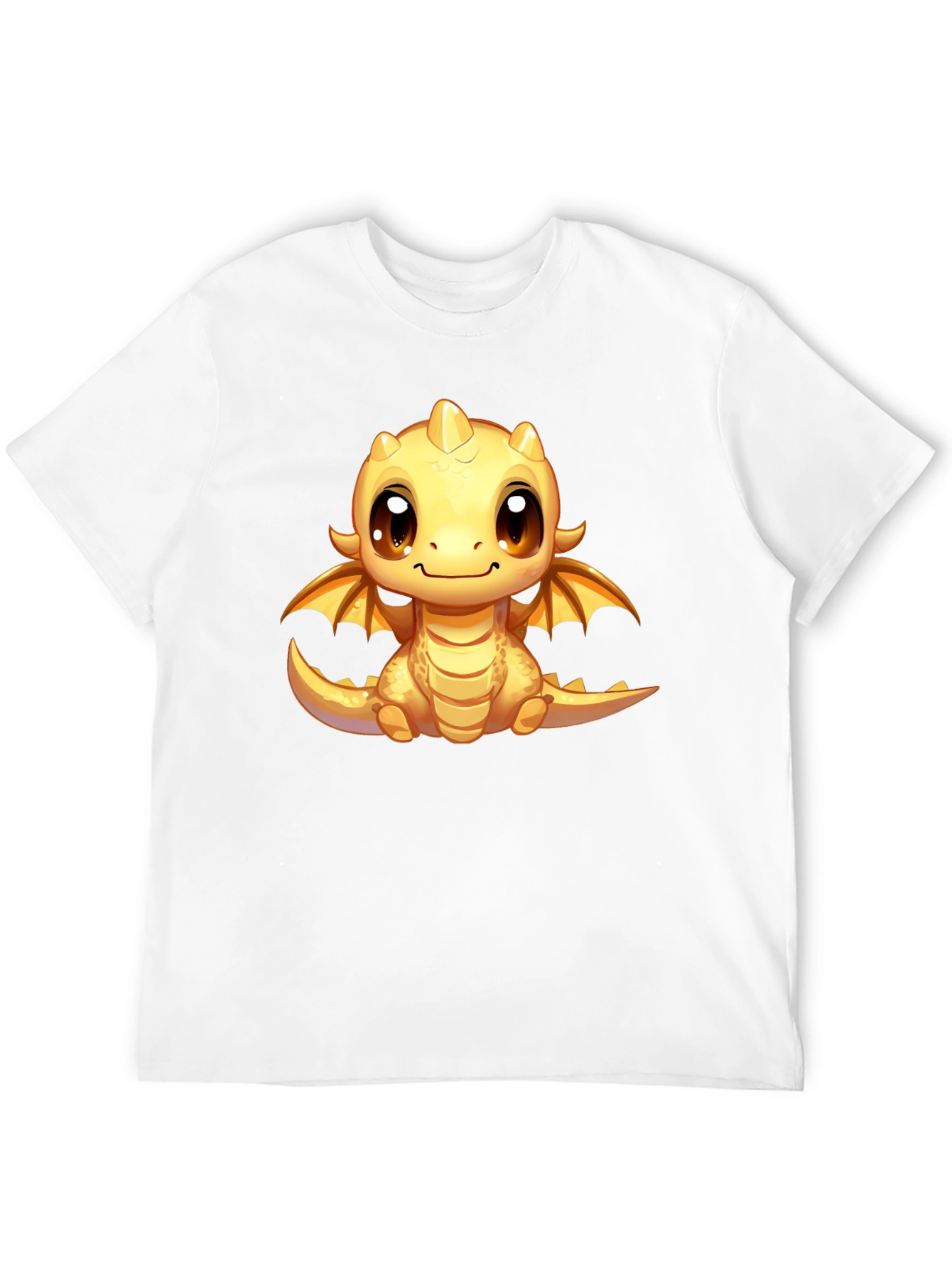 Cute Dragon Graphic T-Shirt - Fun Fantasy Apparel
