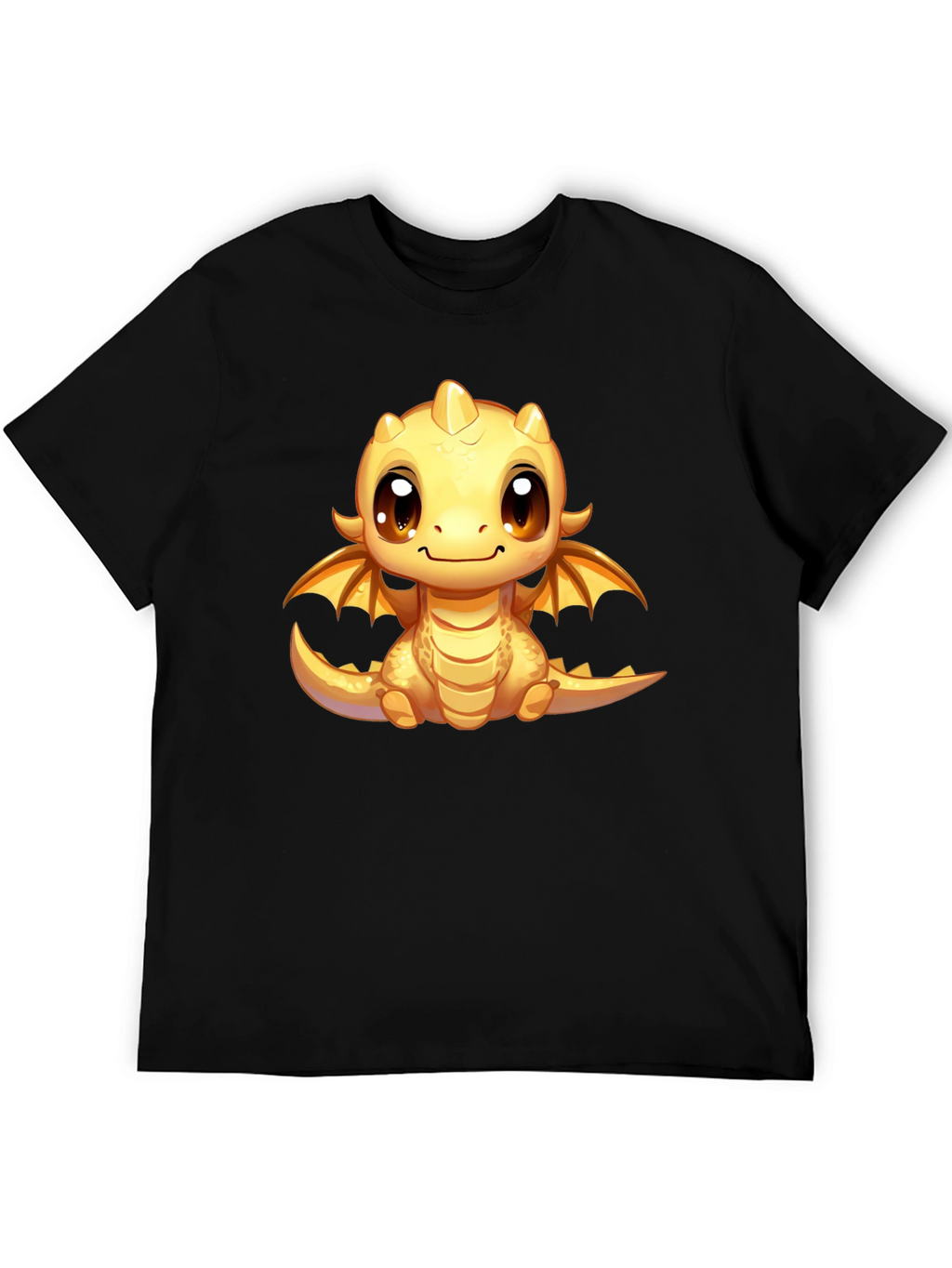 Cute Dragon Graphic T-Shirt - Fun Fantasy Apparel