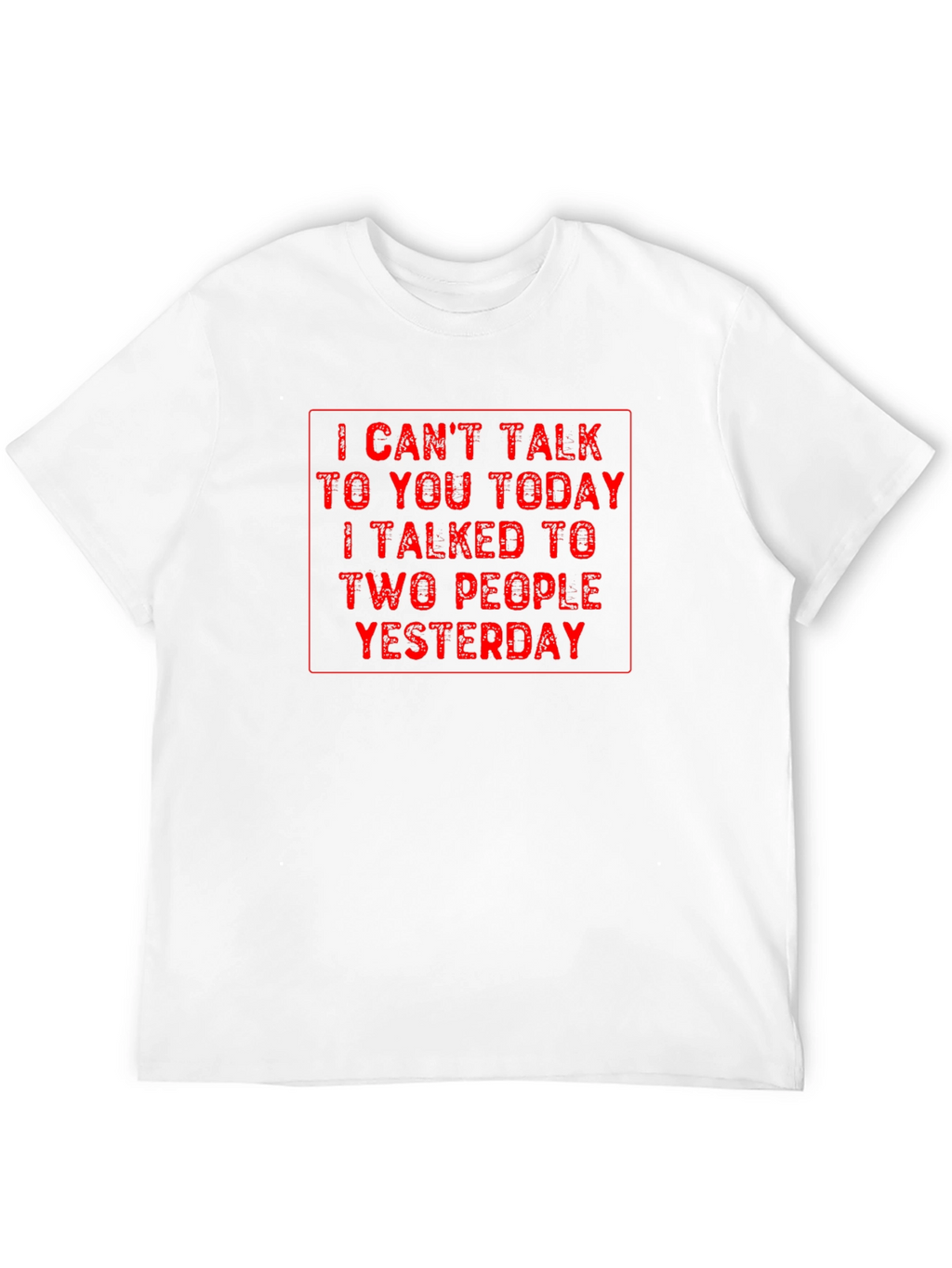 Funny Sarcastic Graphic Tee - Introvert Humor T-Shirt