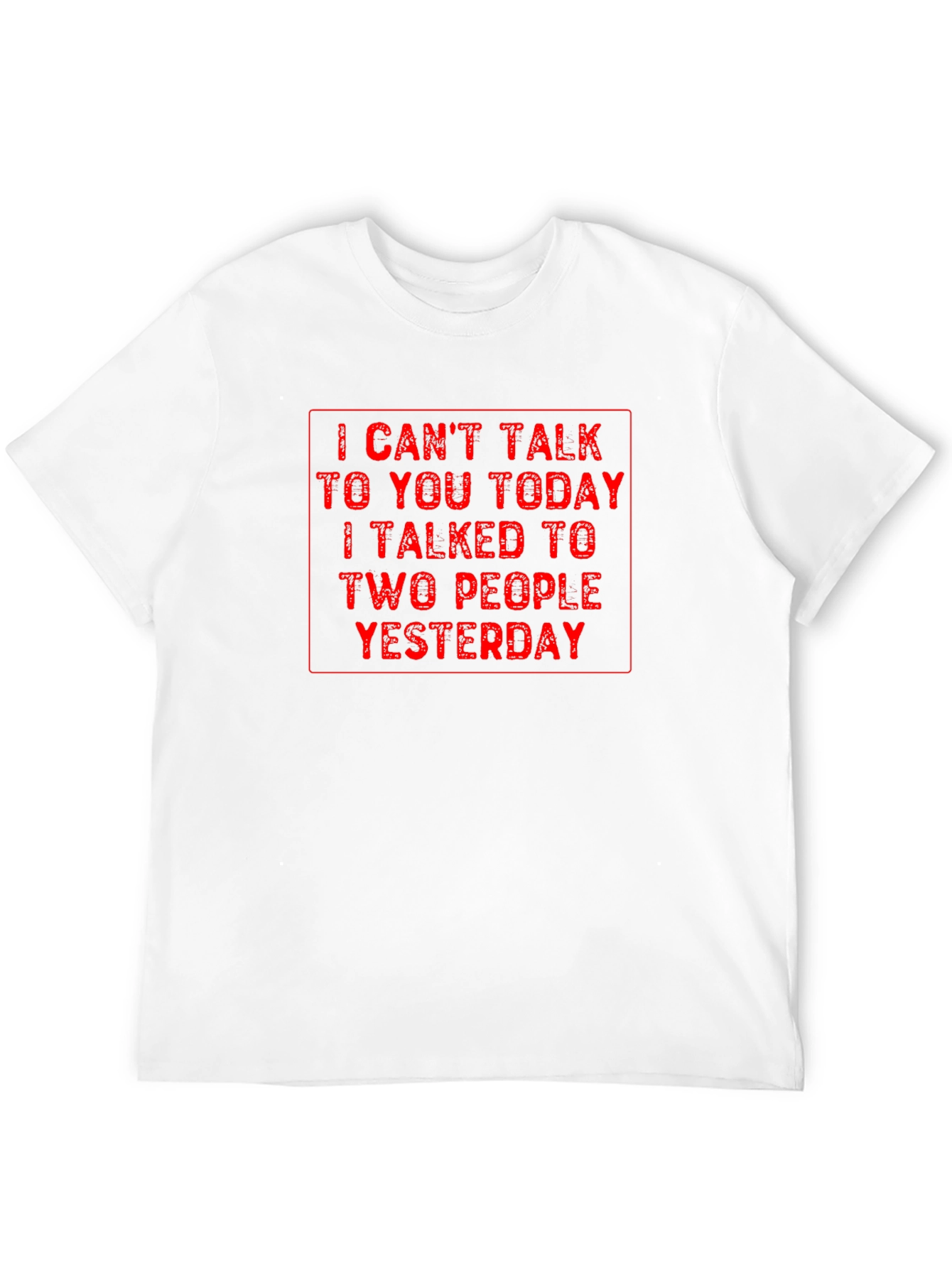 Funny Sarcastic Graphic Tee - Introvert Humor T-Shirt