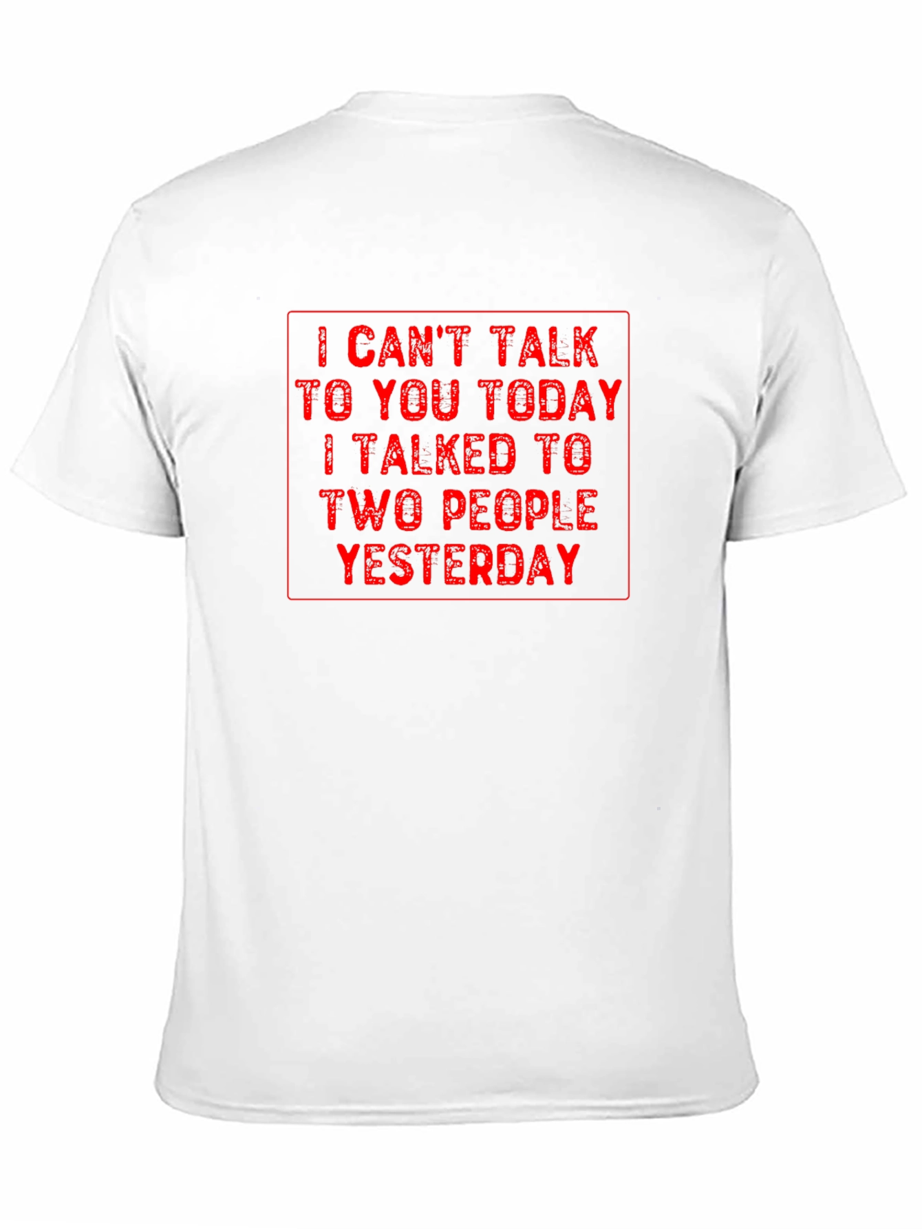 Funny Sarcastic Graphic Tee - Introvert Humor T-Shirt