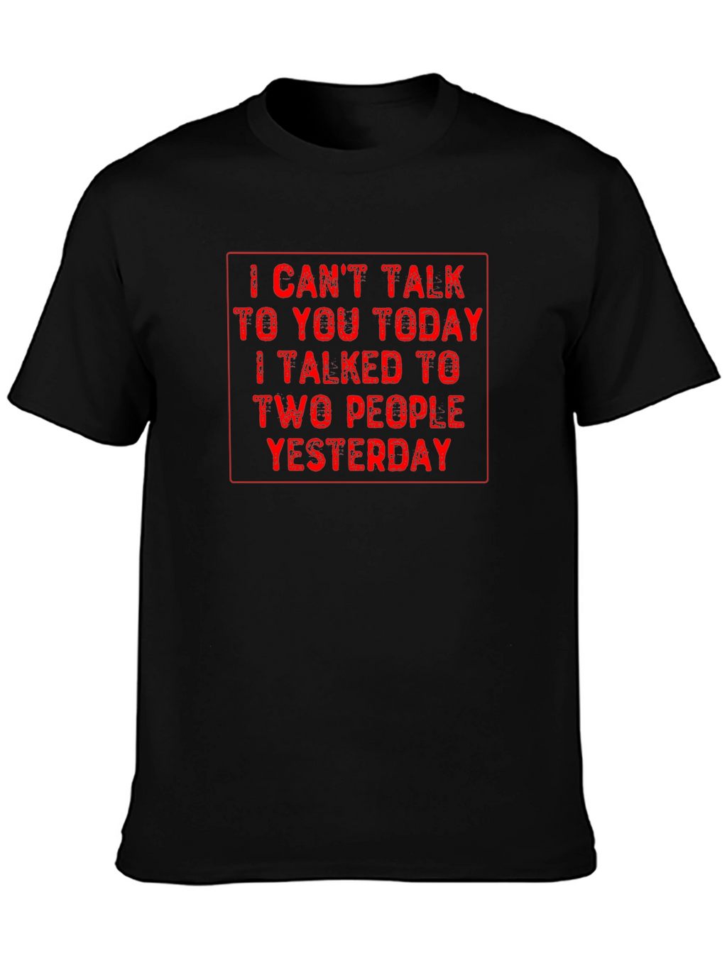 Funny Sarcastic Graphic Tee - Introvert Humor T-Shirt