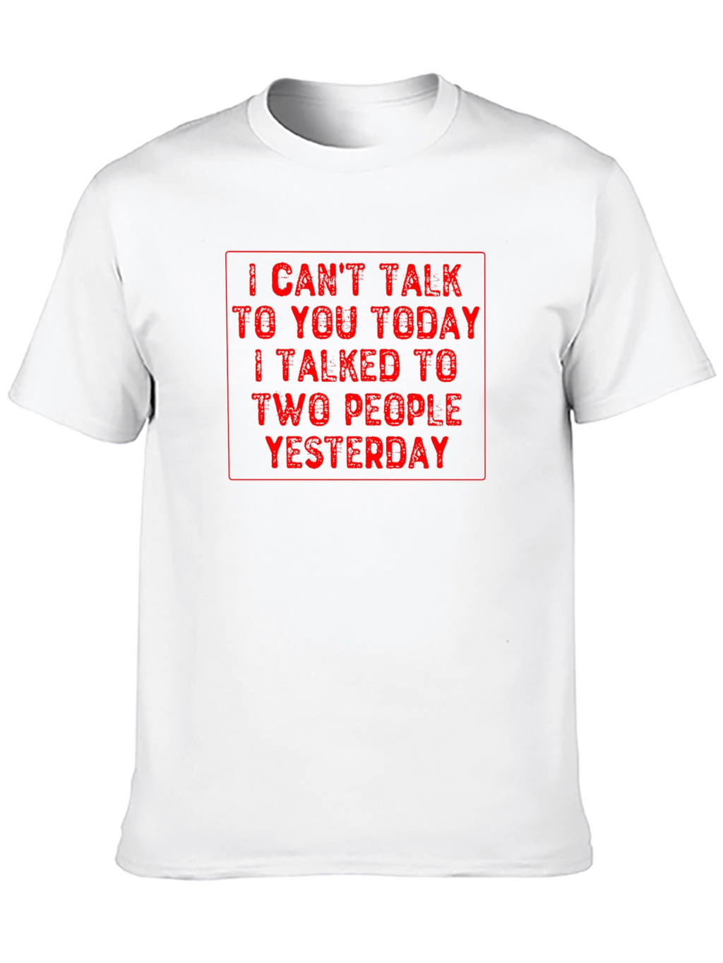 Funny Sarcastic Graphic Tee - Introvert Humor T-Shirt