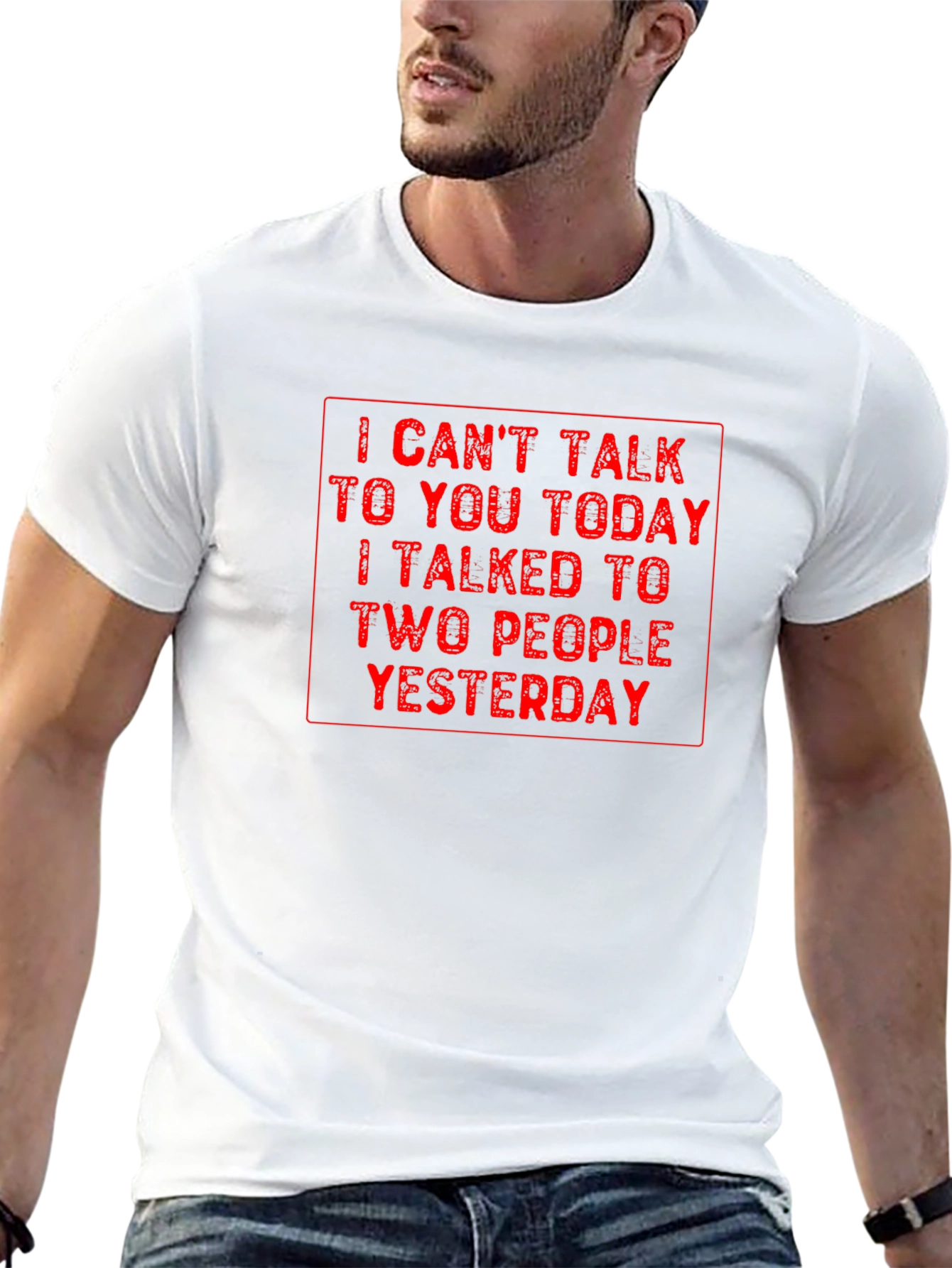 Funny Sarcastic Graphic Tee - Introvert Humor T-Shirt