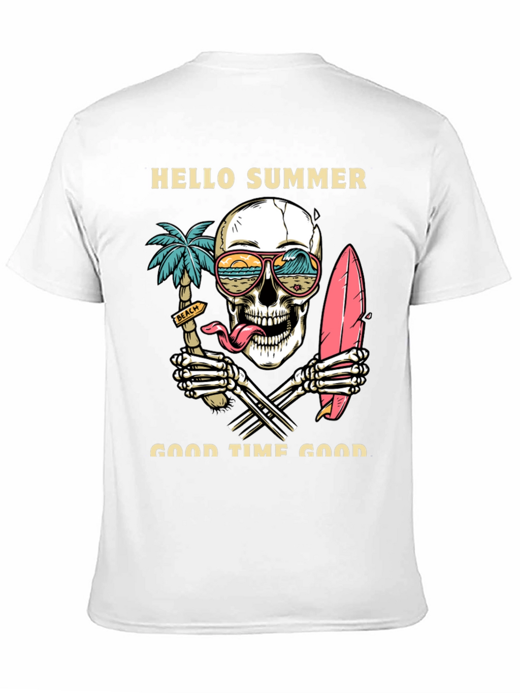 Hello Summer Skeleton T-Shirt