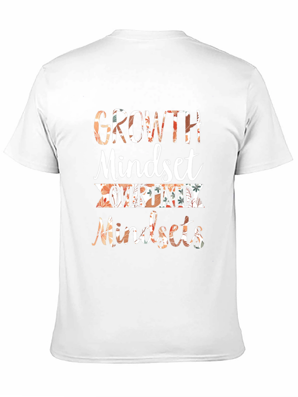 Growth Mindset Graphic T-Shirt Motivational Tee